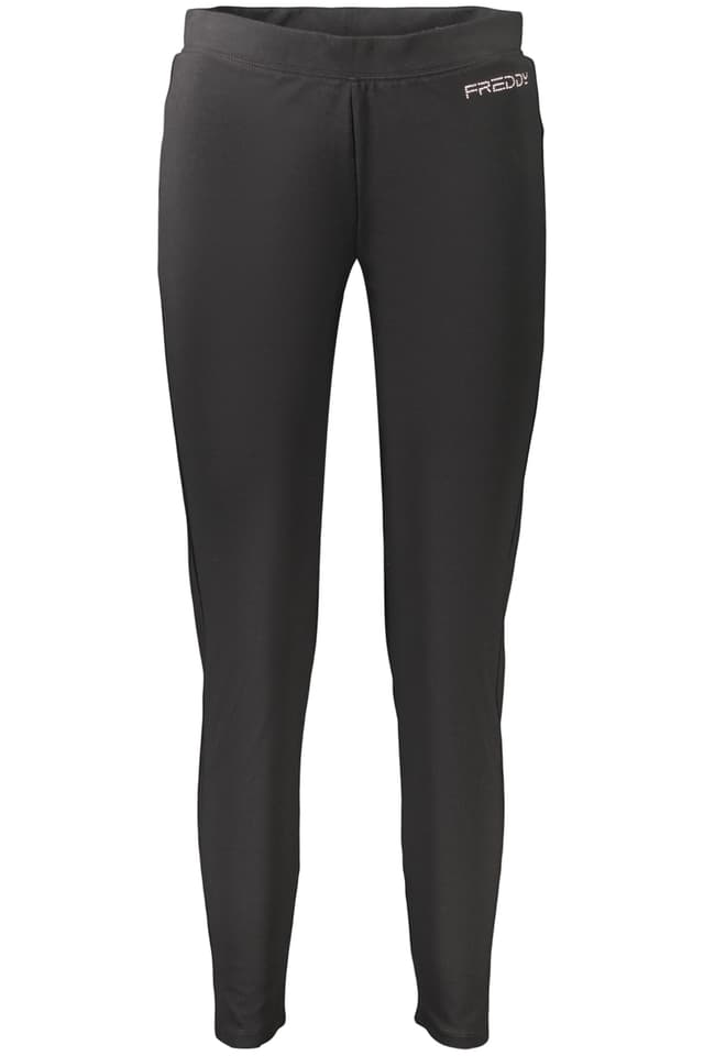 Дамски черен клин FREDDY