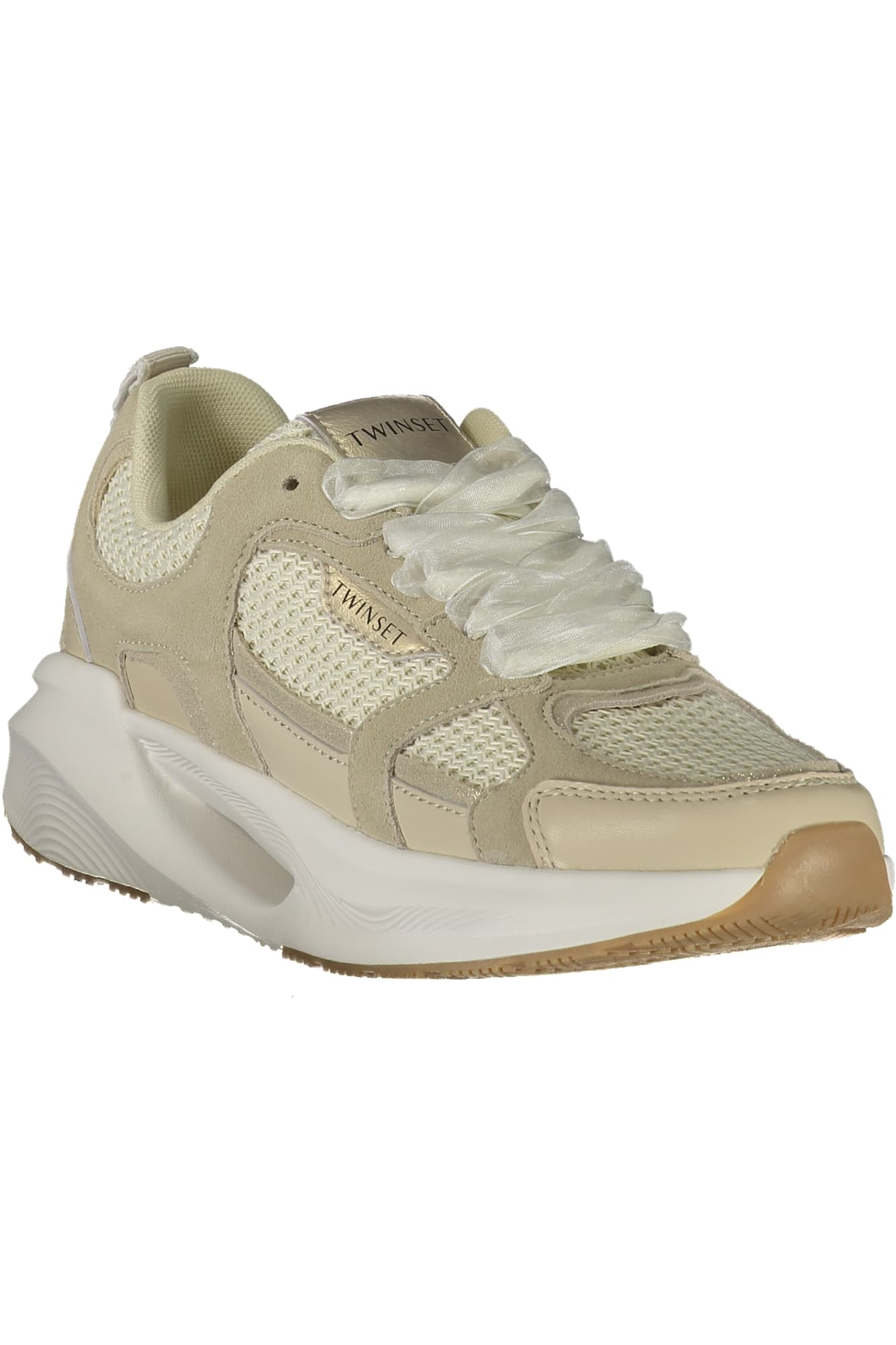 Дамски спортни обувки TWINSET в бежов цвят - TWINSET