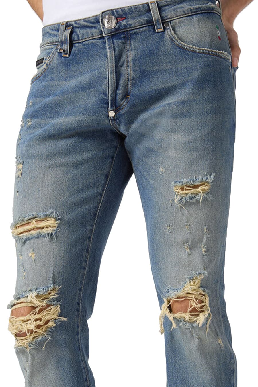 Philipp Plein Jeans Uomo - Philipp Plein