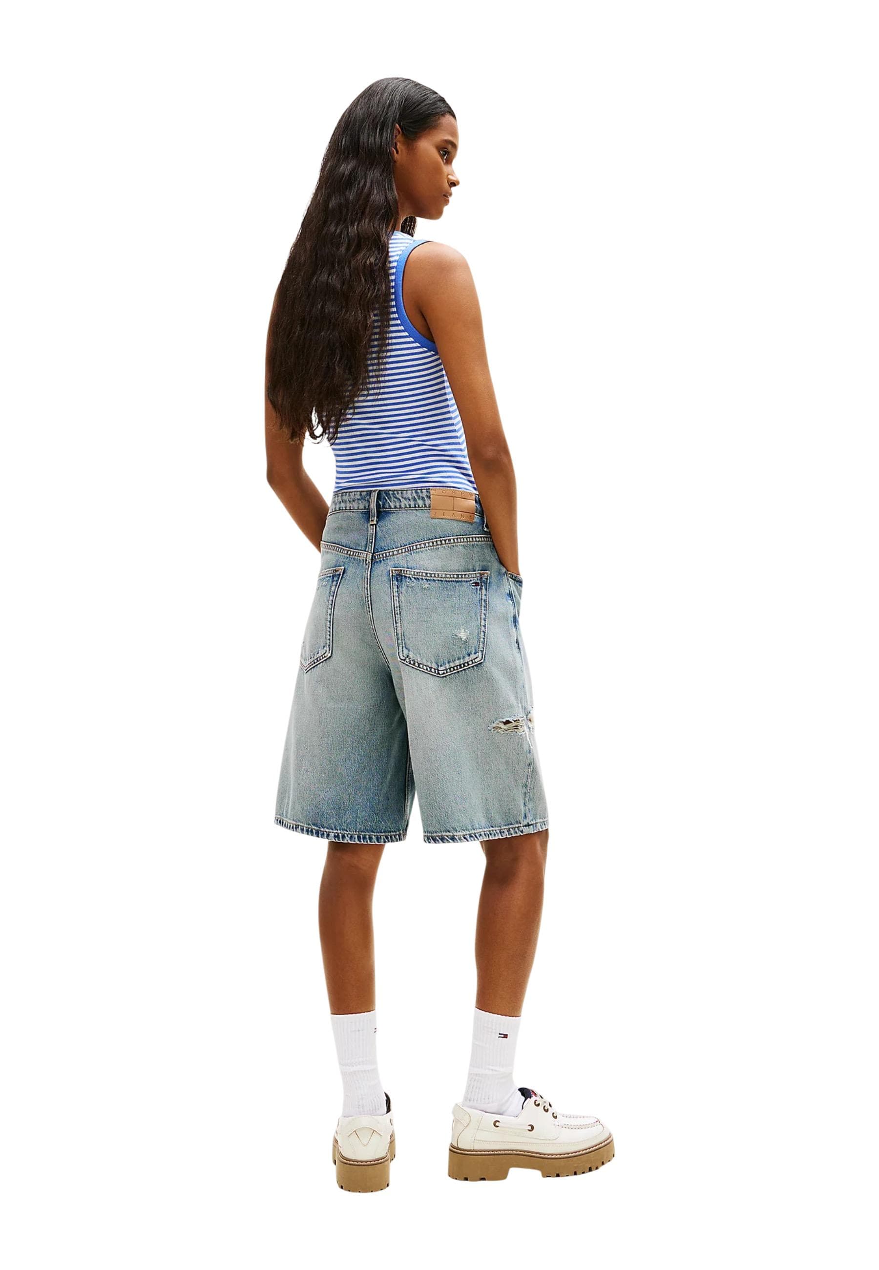 Tommy Hilfiger Jeans Shorts Donna - Tommy Hilfiger Jeans