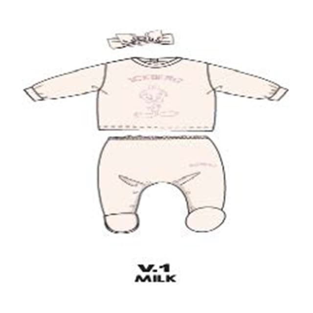 КОМПЛЕКТ ОТ ДВЕ ЧАСТИ С ЛЕНТА ЗА КОСА