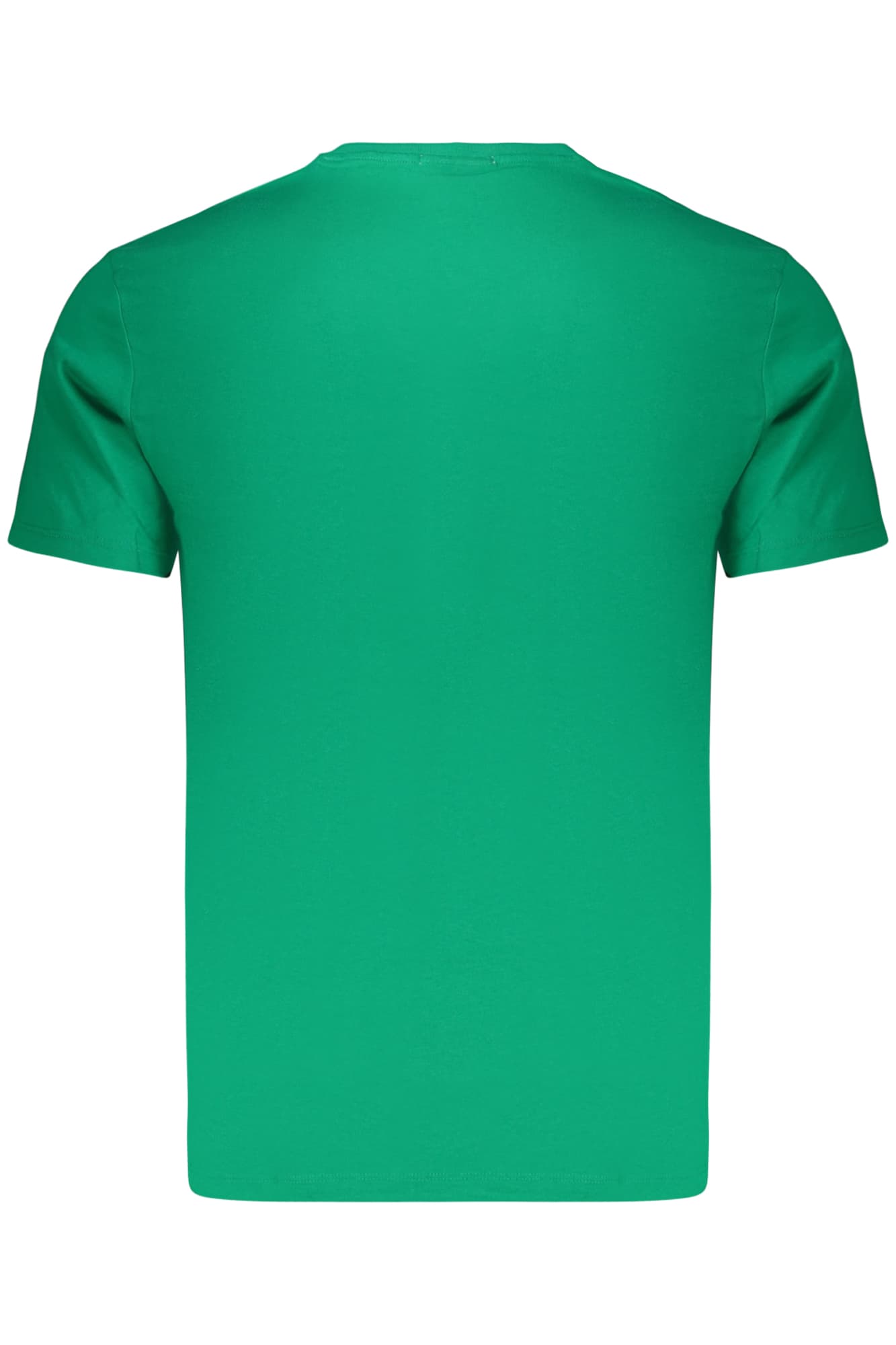 МЪЖКА ТЕНИСКА С КЪС РЪКАВ CALVIN KLEIN, ЗЕЛЕНА - CALVIN KLEIN