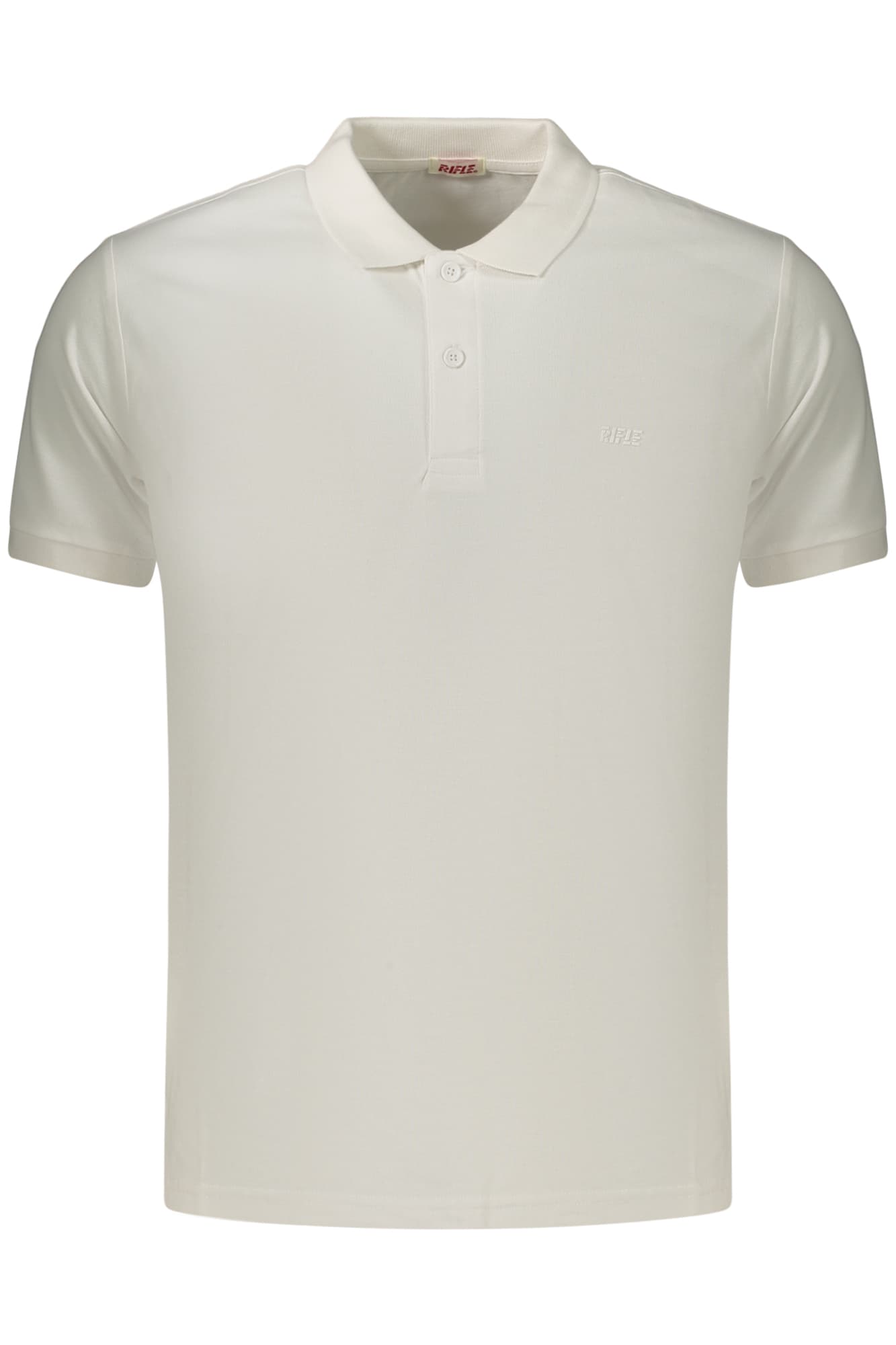 МЪЖКА ПОЛО БЛУЗА С КЪС РЪКАВ RIFLE, БЯЛА - RIFLE