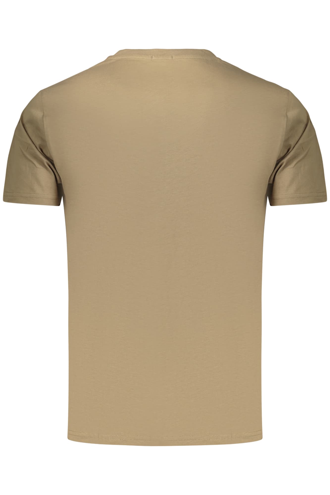 МЪЖКА КАФЯВА ТЕНИСКА С КЪС РЪКАВ И ПУШКА - RIFLE