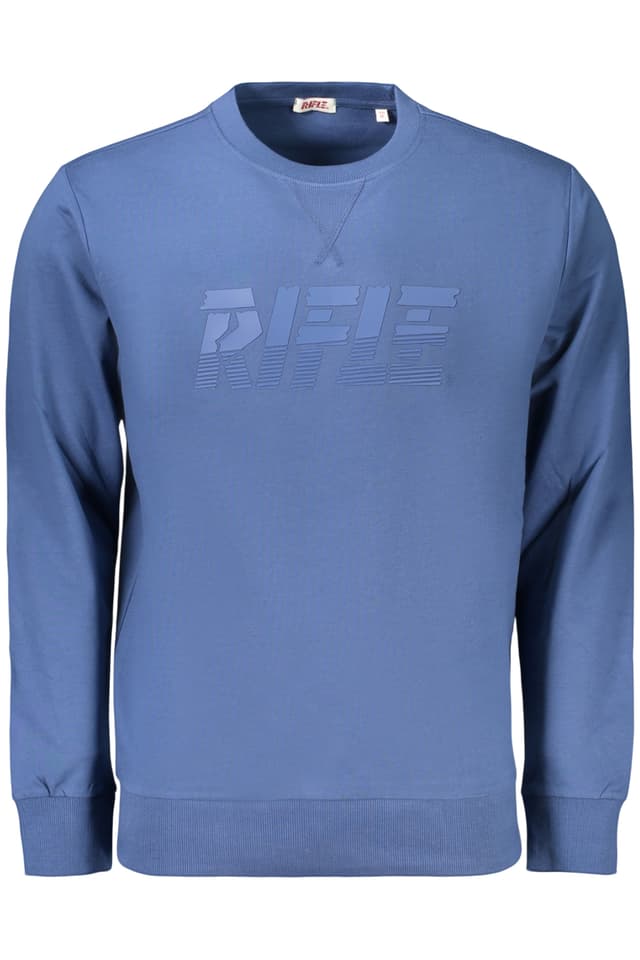 Мъжки суитшърт с цип RIFLE, син
