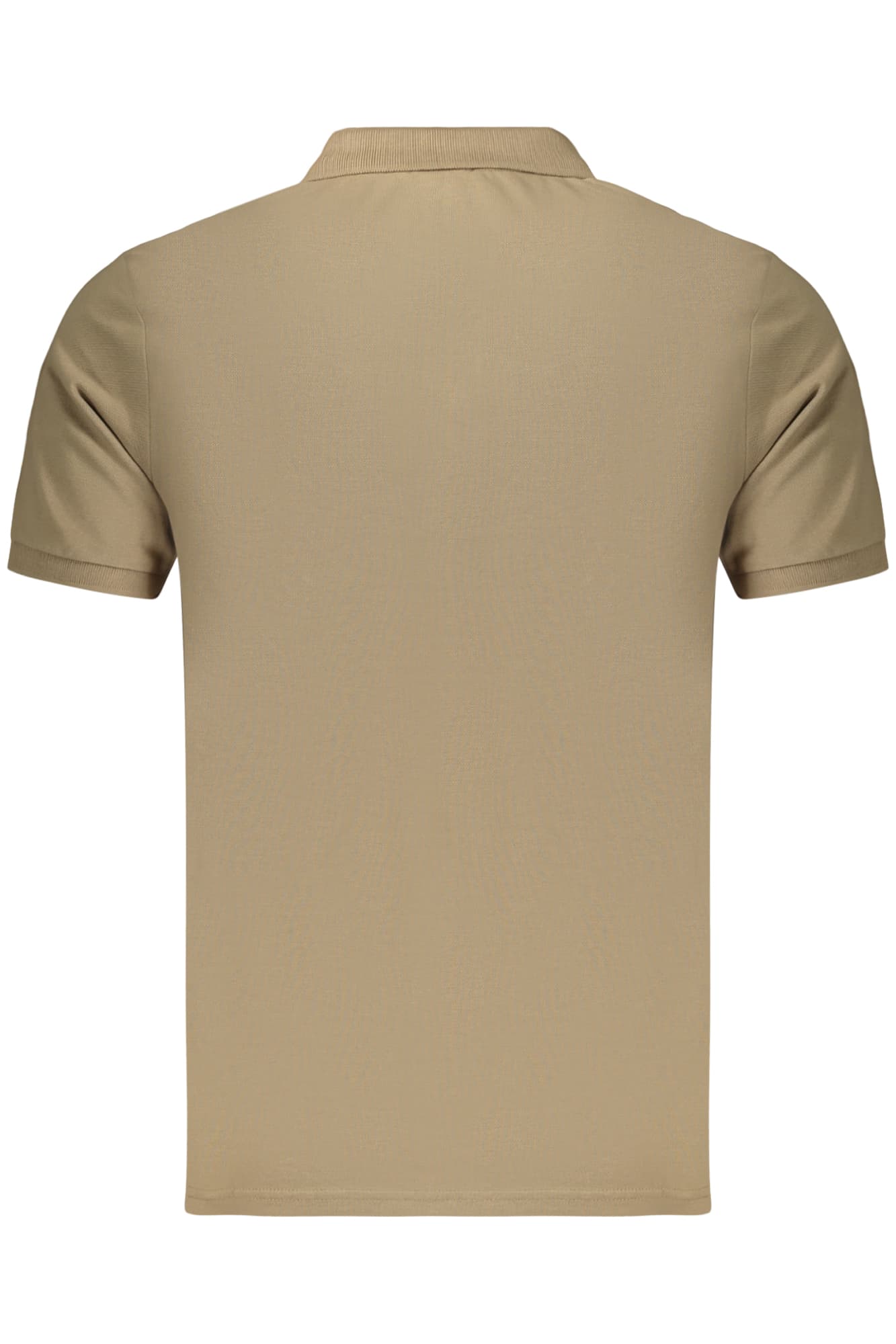 МЪЖКА КАФЯВА ПОЛО БЛУЗА С КЪС РЪКАВ И ПУШКА - RIFLE