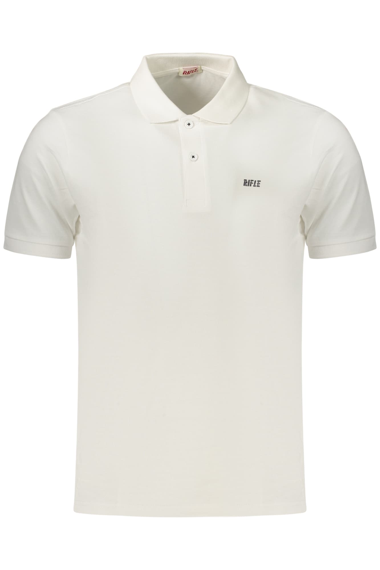 МЪЖКА ПОЛО БЛУЗА С КЪС РЪКАВ RIFLE, БЯЛА - RIFLE