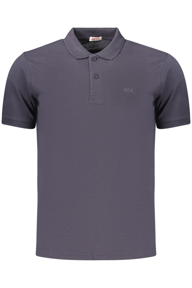 МЪЖКА ПОЛО БЛУЗА С КЪС РЪКАВ RIFLE, СИНЯ