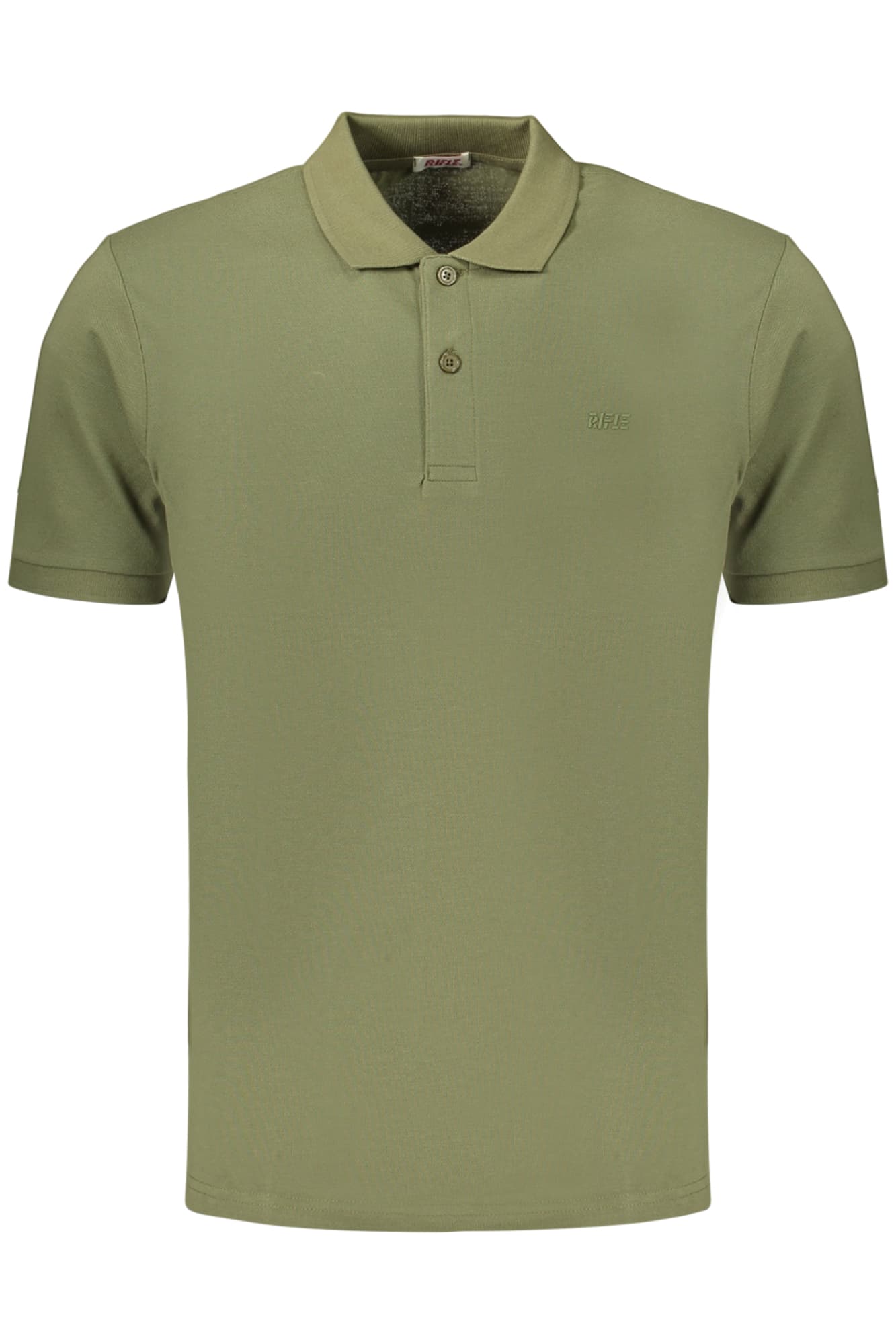 МЪЖКА ПОЛО БЛУЗА С КЪС РЪКАВ RIFLE, ЗЕЛЕНА - RIFLE