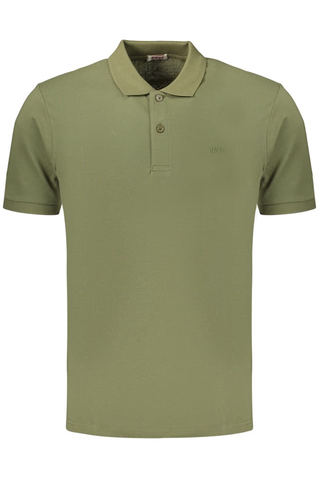 МЪЖКА ПОЛО БЛУЗА С КЪС РЪКАВ RIFLE, ЗЕЛЕНА