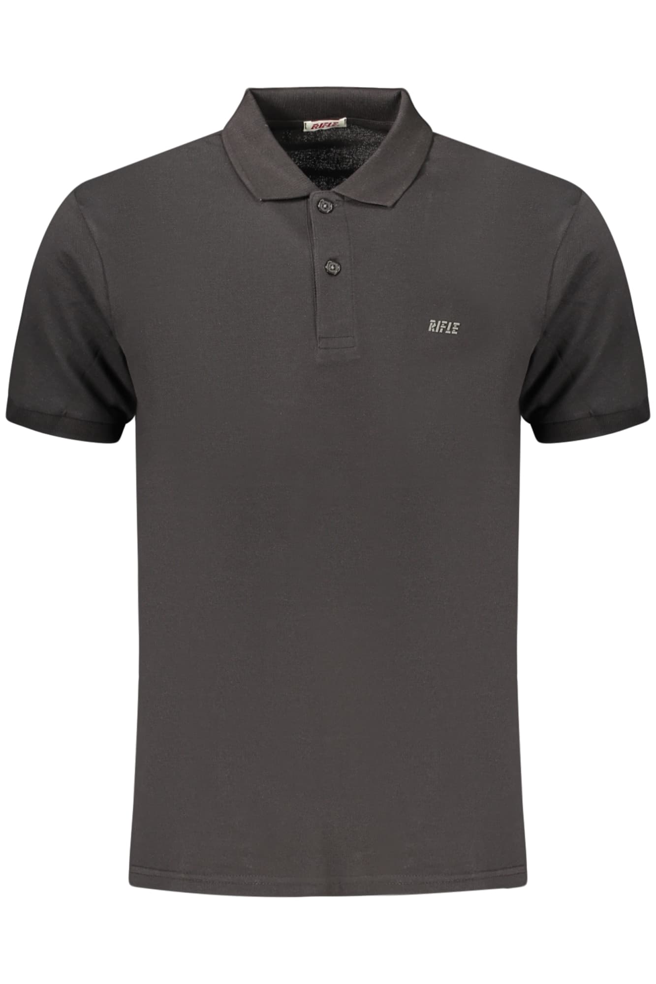 МЪЖКА ПОЛО БЛУЗА С КЪС РЪКАВ RIFLE, ЧЕРНА - RIFLE