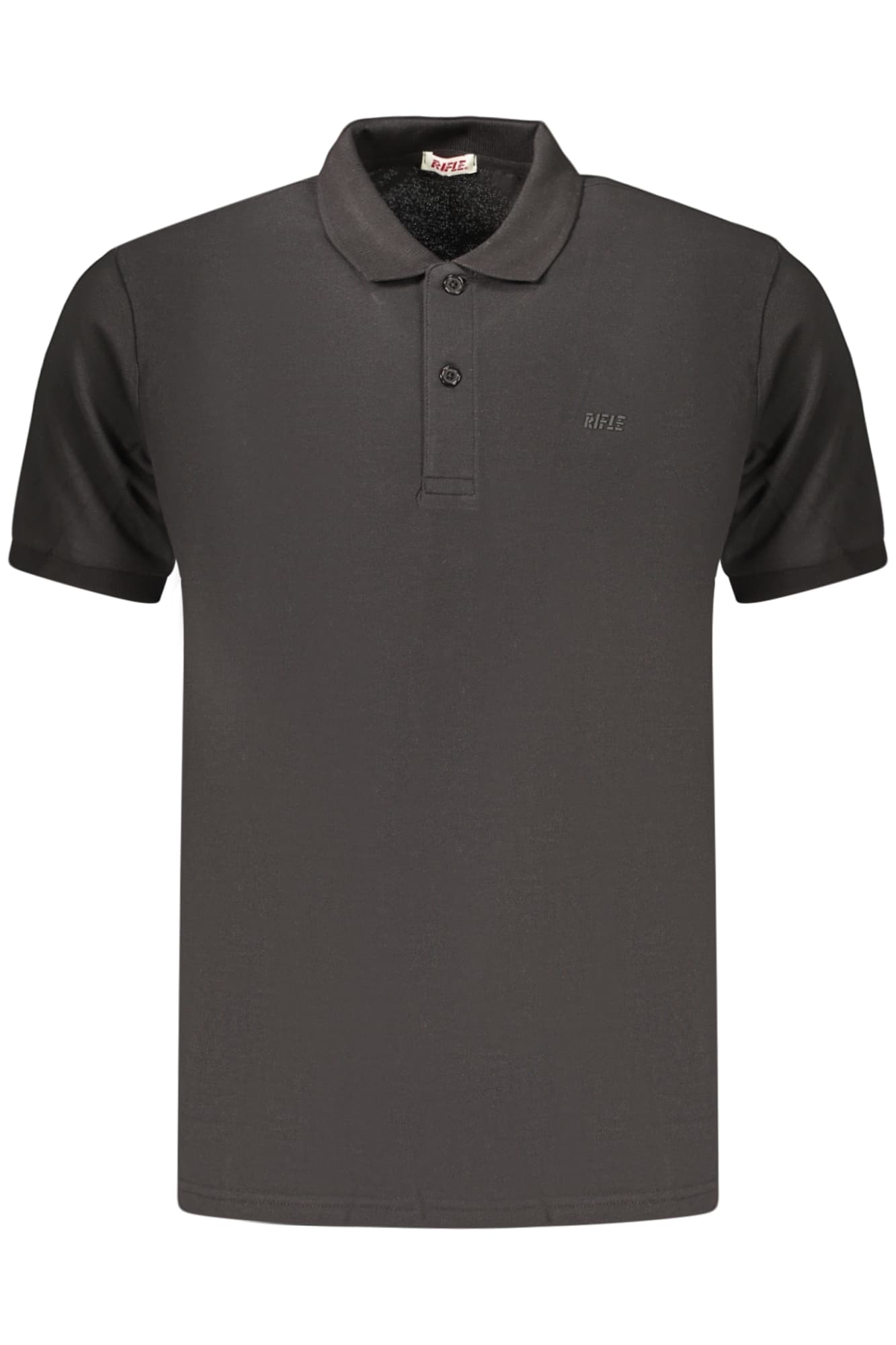 МЪЖКА ПОЛО БЛУЗА С КЪС РЪКАВ RIFLE, ЧЕРНА - RIFLE