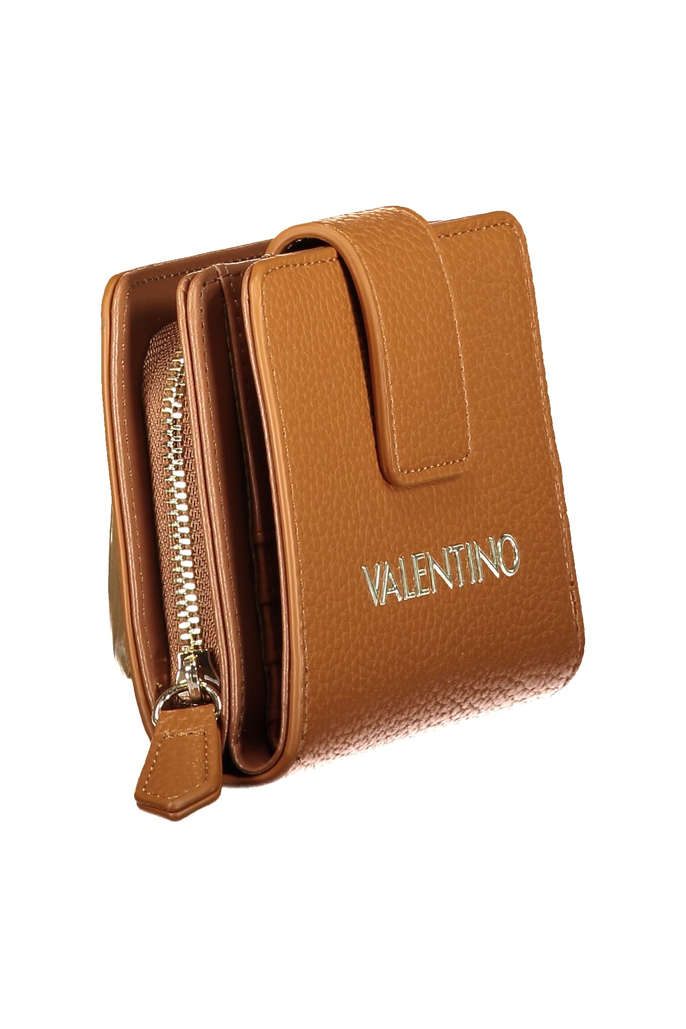 ДАМСКИ ПОРТФЕЙЛ VALENTINO ЧАНТИ КАФЯВ - VALENTINO BAGS