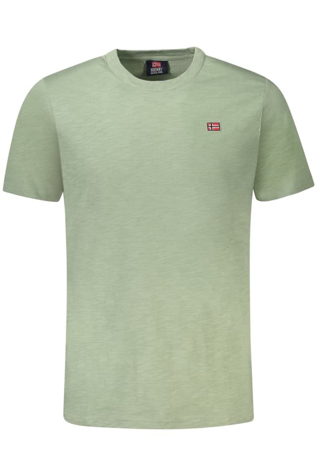 NORWAY 1963 МЪЖКА ТЕНИСКА С КЪС РЪКАВ ЗЕЛЕНА