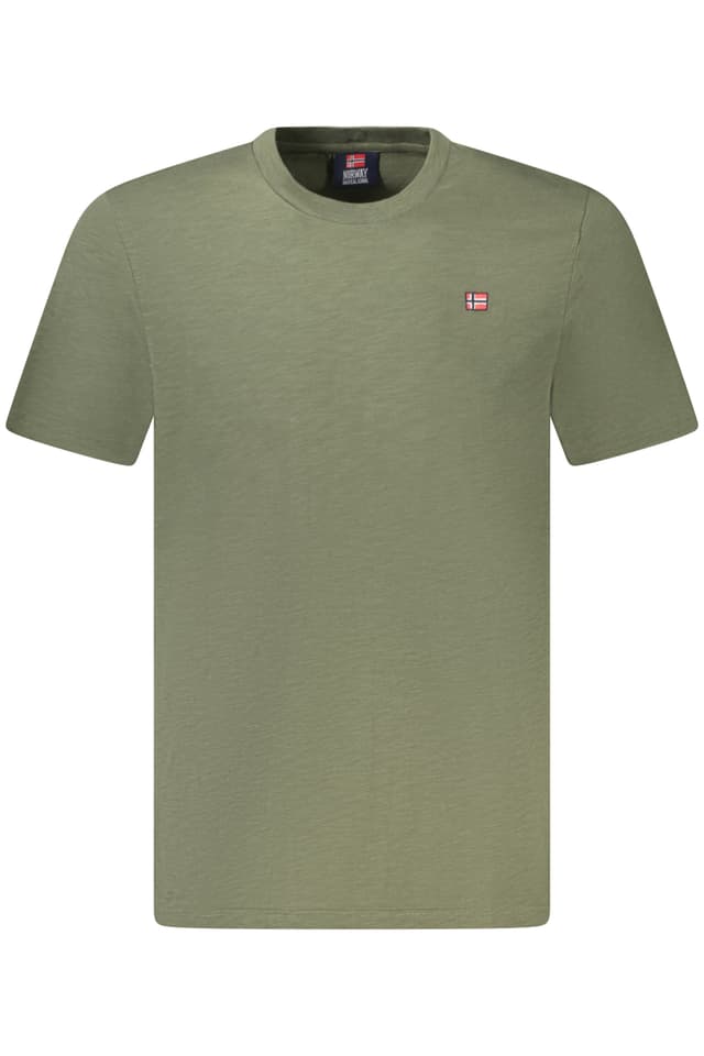 NORWAY 1963 МЪЖКА ТЕНИСКА С КЪС РЪКАВ ЗЕЛЕНА