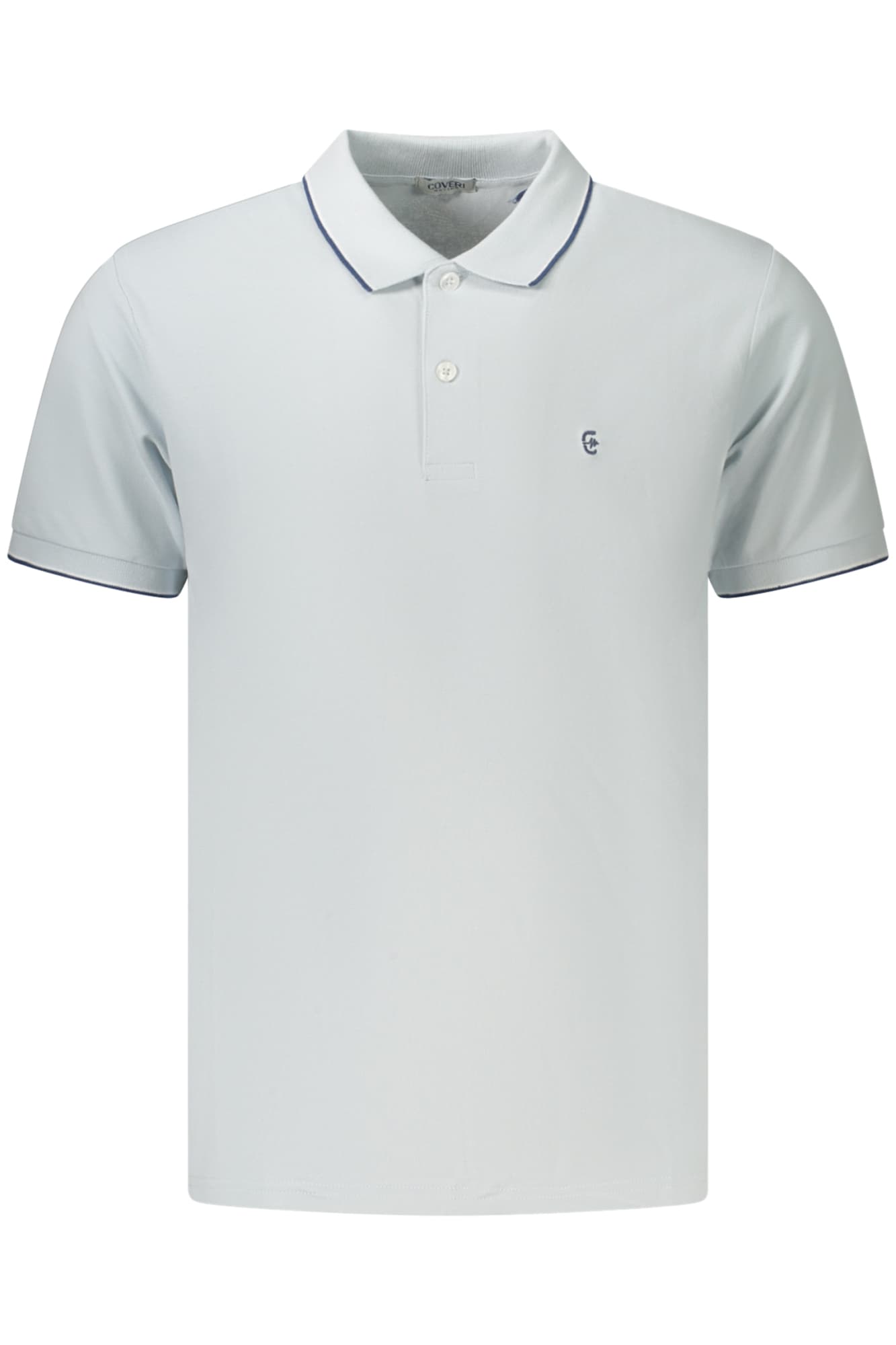 МЪЖКА ПОЛО БЛИЗА С КЪС РЪКАВ COVERI MOVING, СИНЯ - COVERI MOVING