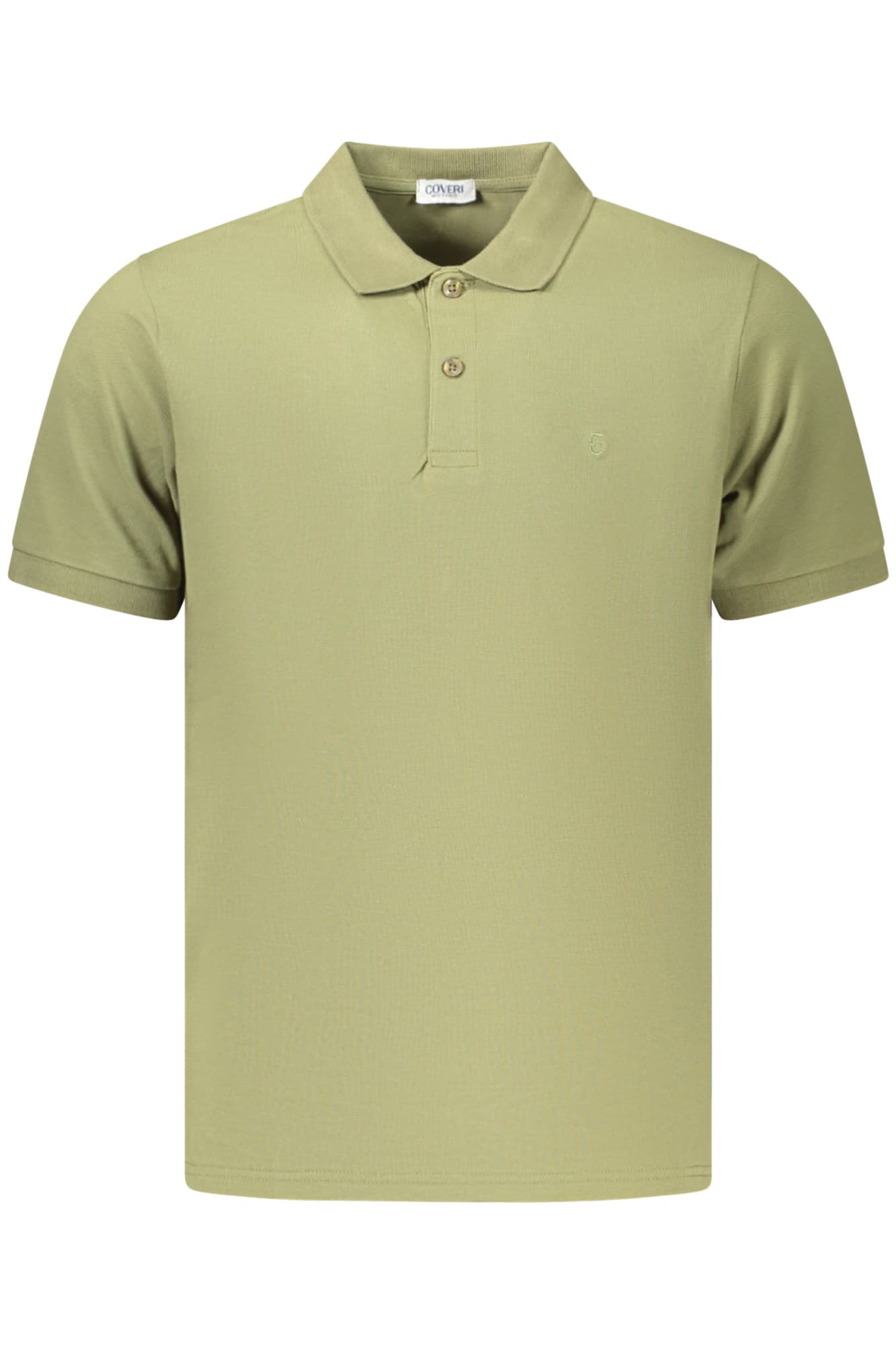 МЪЖКА ПОЛО БЛИЗА С КЪС РЪКАВ COVERI MOVING, ЗЕЛЕНА - COVERI MOVING