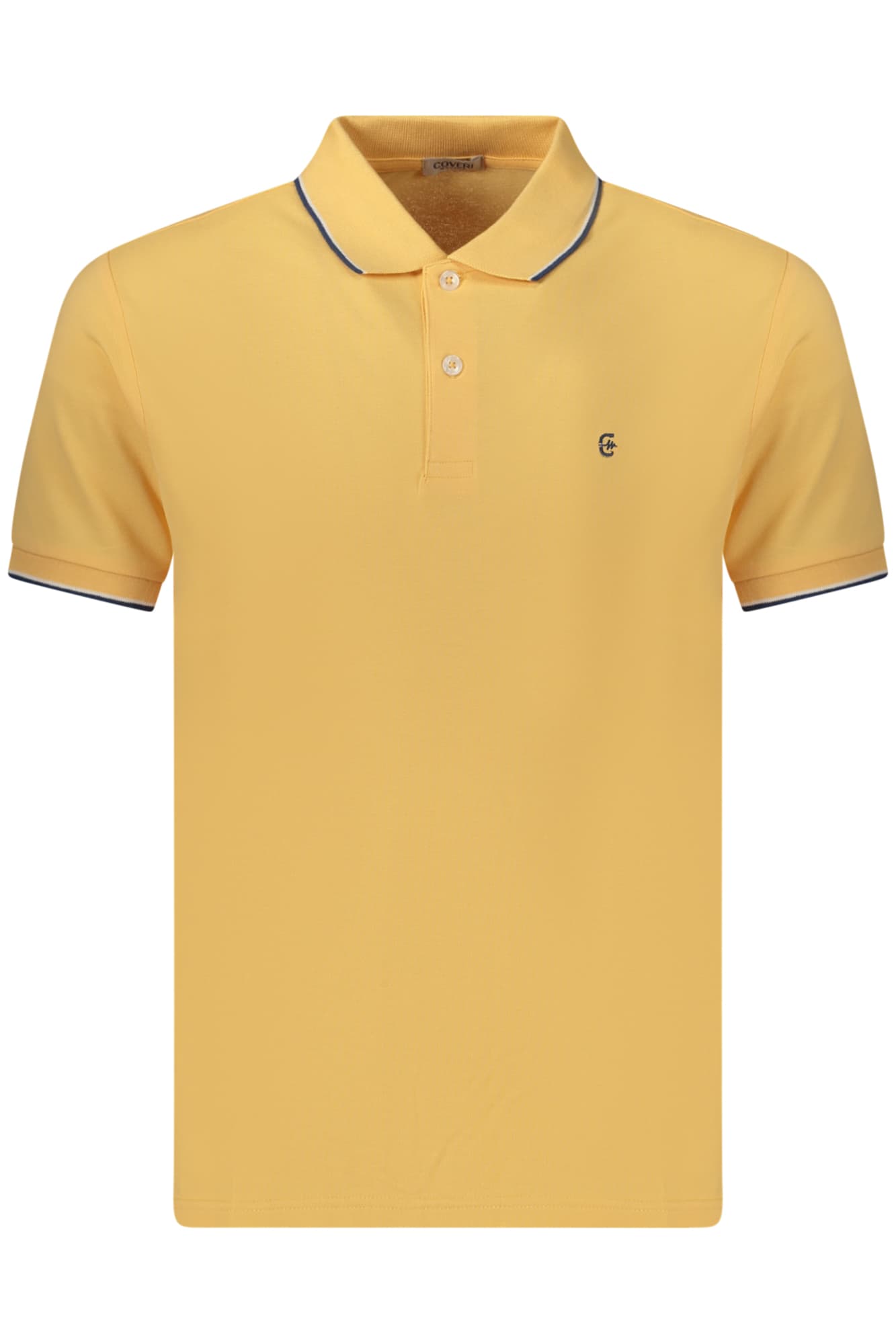 Мъжка поло тениска с къс ръкав COVERI MOVING, оранжева - COVERI MOVING