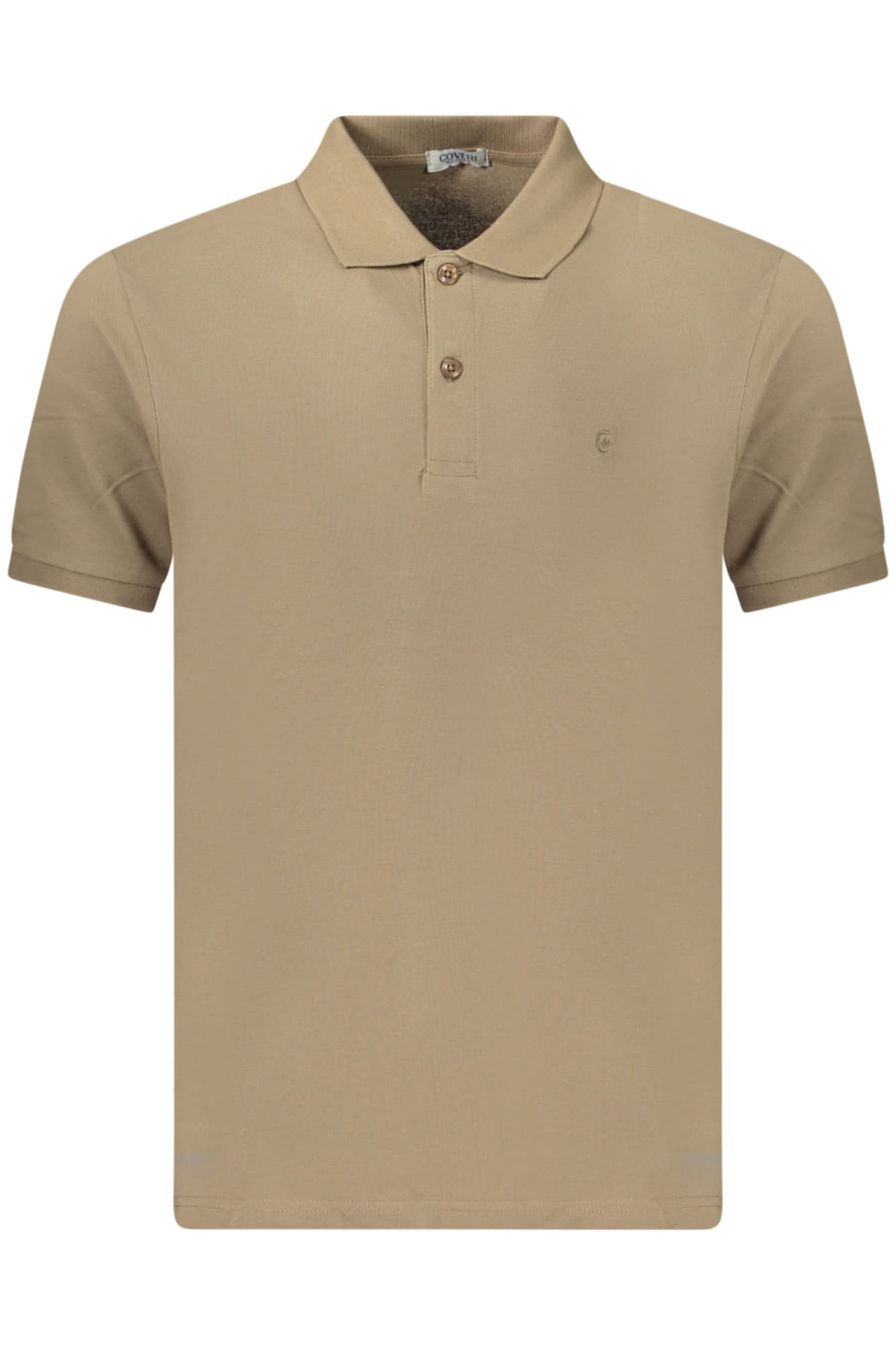 МЪЖКА ПОЛО БЛИЗА С КЪС РЪКАВ COVERI MOVING, КАФЯВА - COVERI MOVING