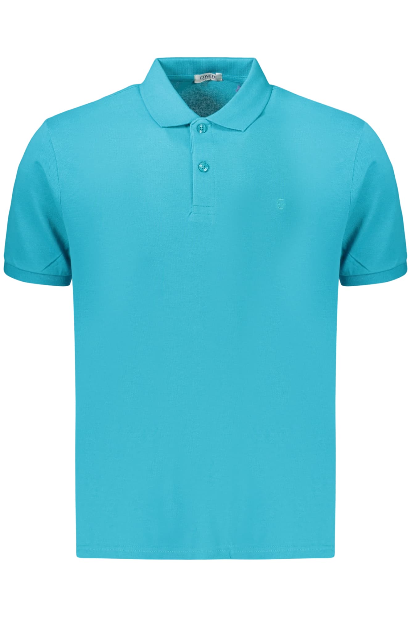 МЪЖКА ПОЛО БЛИЗА С КЪС РЪКАВ COVERI MOVING, СИНЯ - COVERI MOVING