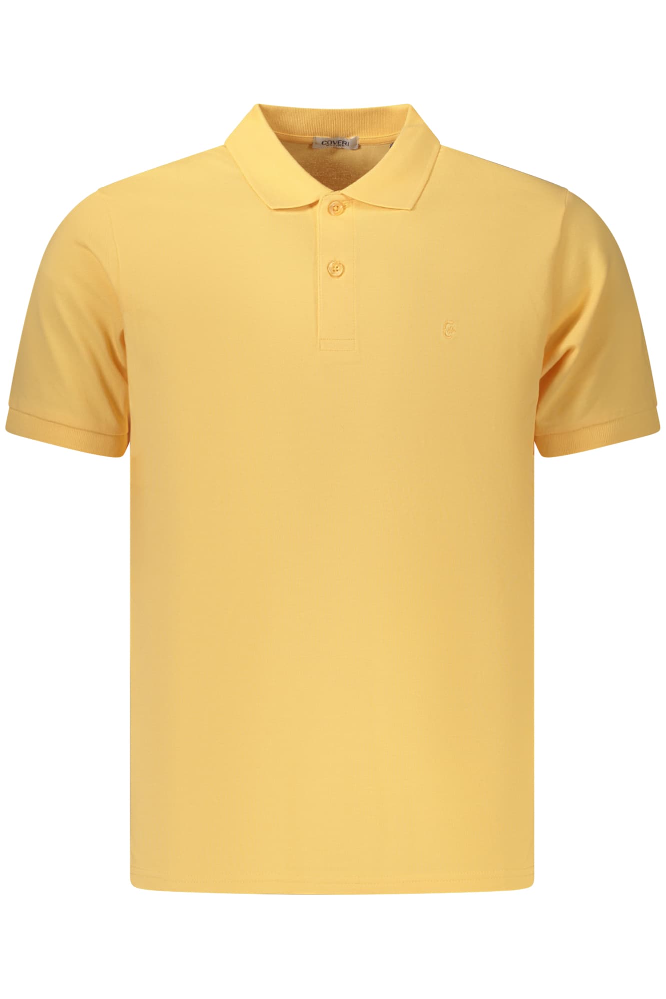 Мъжка поло тениска с къс ръкав COVERI MOVING, оранжева - COVERI MOVING