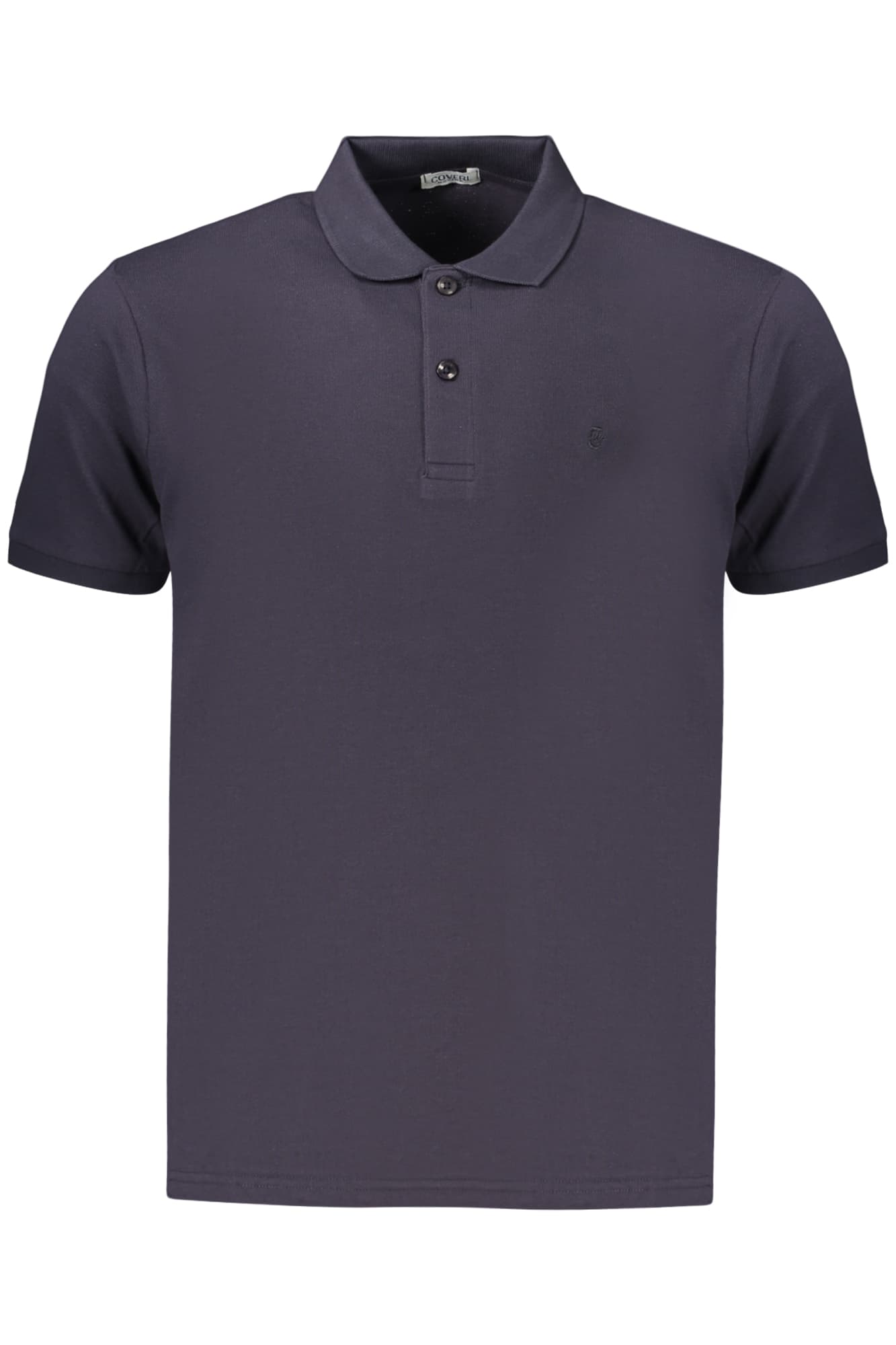 МЪЖКА ПОЛО БЛИЗА С КЪС РЪКАВ COVERI MOVING, СИНЯ - COVERI MOVING