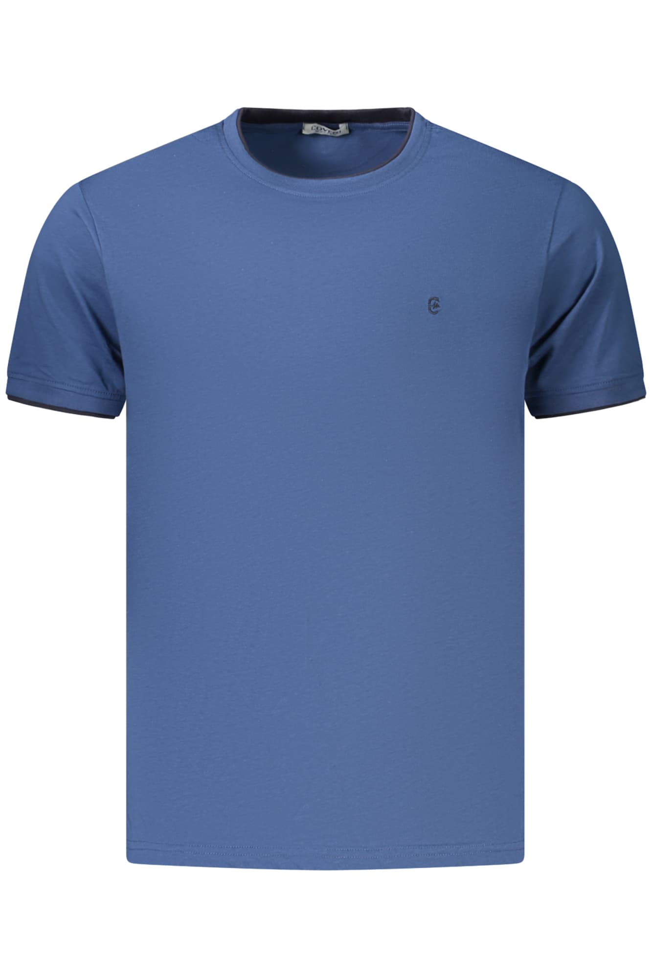 МЪЖКА ТЕНИСКА С КЪС РЪКАВ COVERI MOVING, СИНЯ - COVERI MOVING