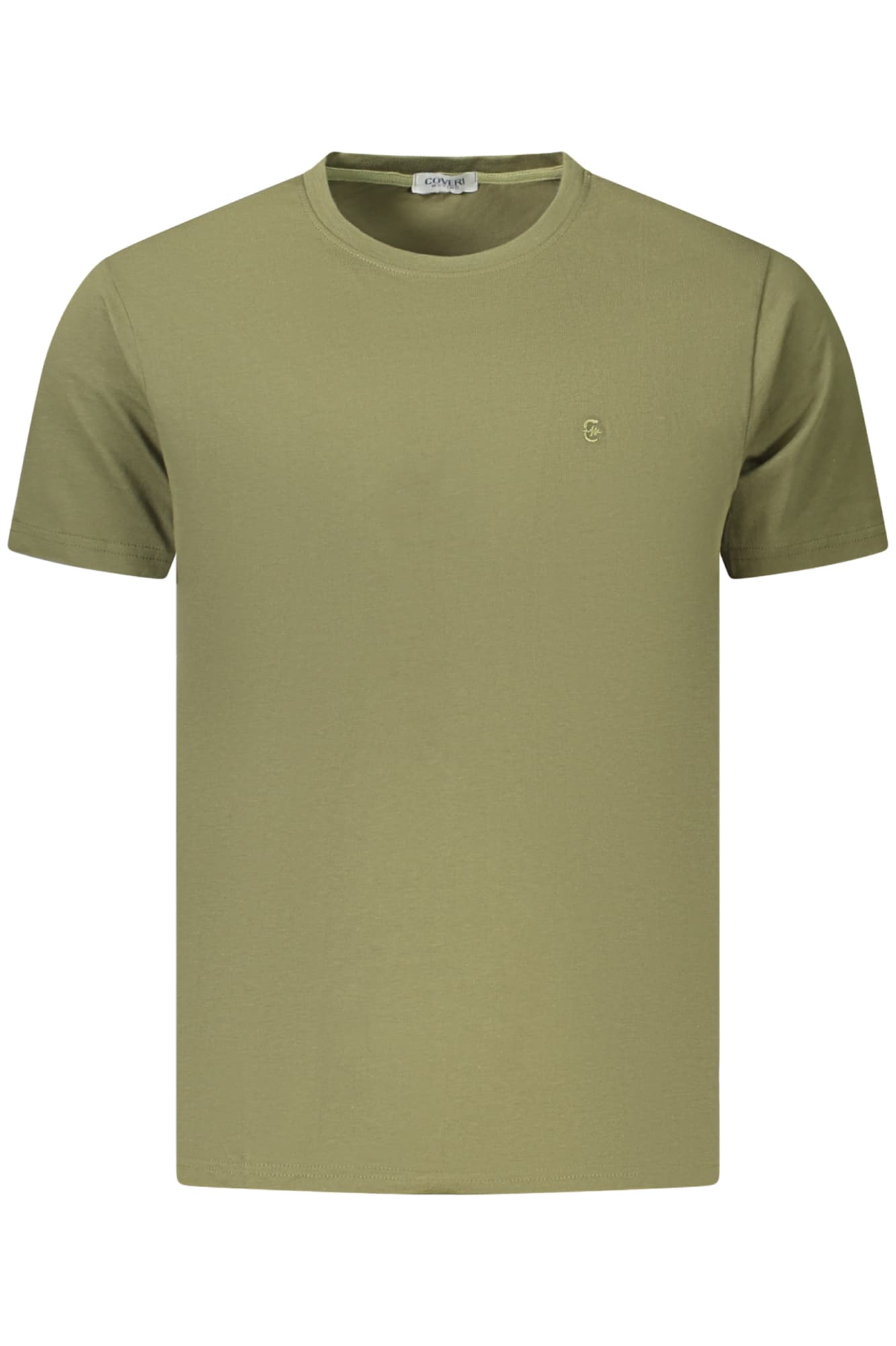 Мъжка тениска с къс ръкав COVERI MOVING, зелена - COVERI MOVING