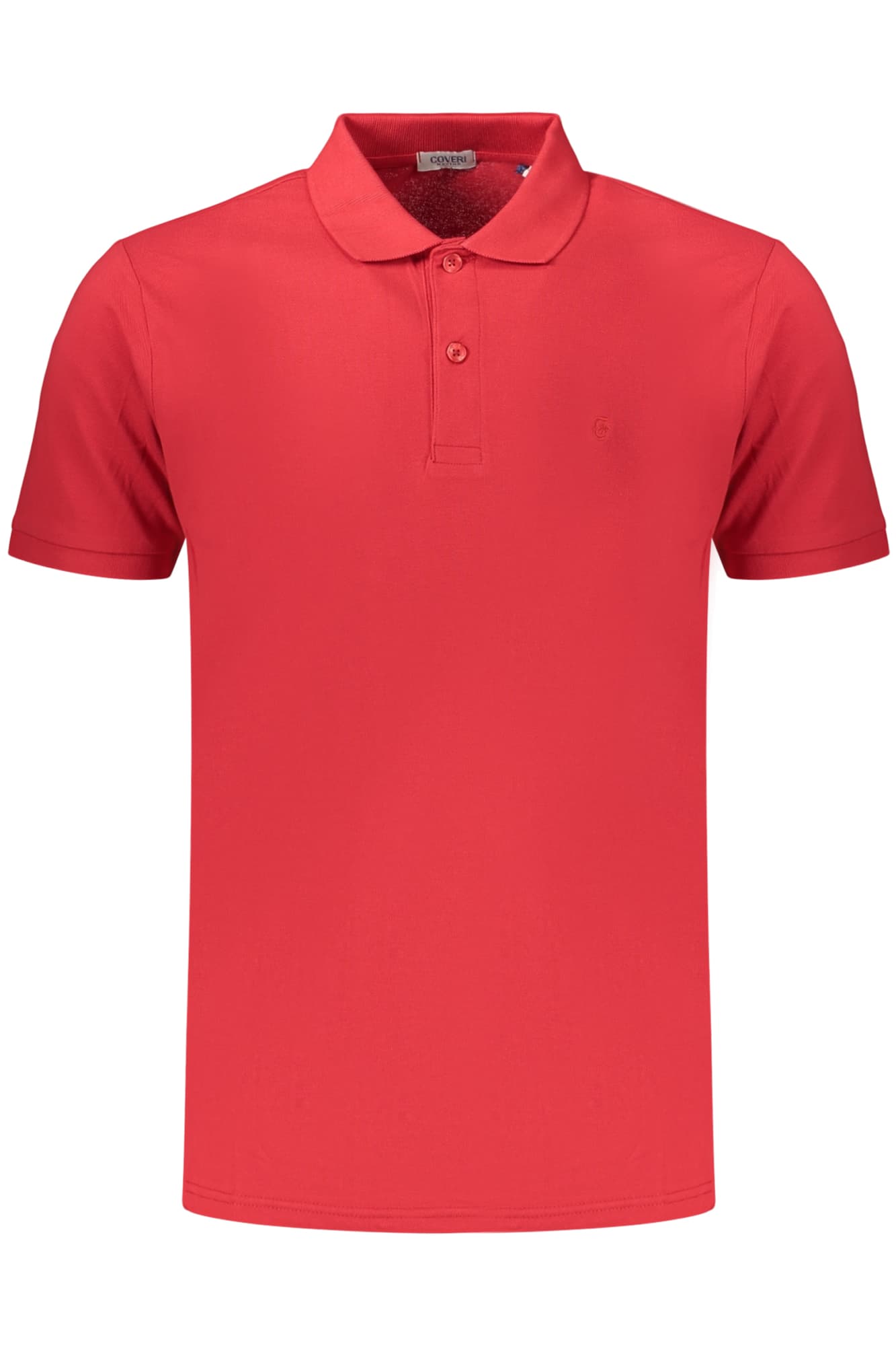 МЪЖКА ПОЛО БЛИЗА С КЪС РЪКАВ COVERI MOVING, ЧЕРВЕНА - COVERI MOVING