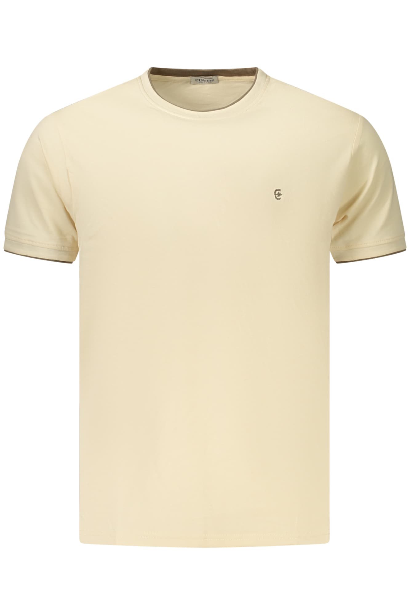 МЪЖКА ТЕНИСКА С КЪС РЪКАВ COVERI MOVING, БЕЖОВА - COVERI MOVING