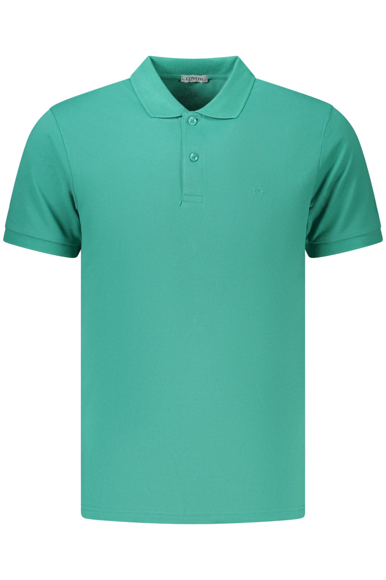 МЪЖКА ПОЛО БЛИЗА С КЪС РЪКАВ COVERI MOVING, ЗЕЛЕНА - COVERI MOVING