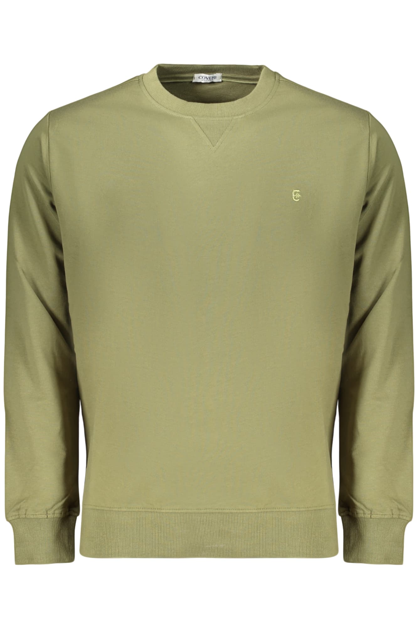 Мъжки суитшърт без цип COVERI MOVING, зелен - COVERI MOVING