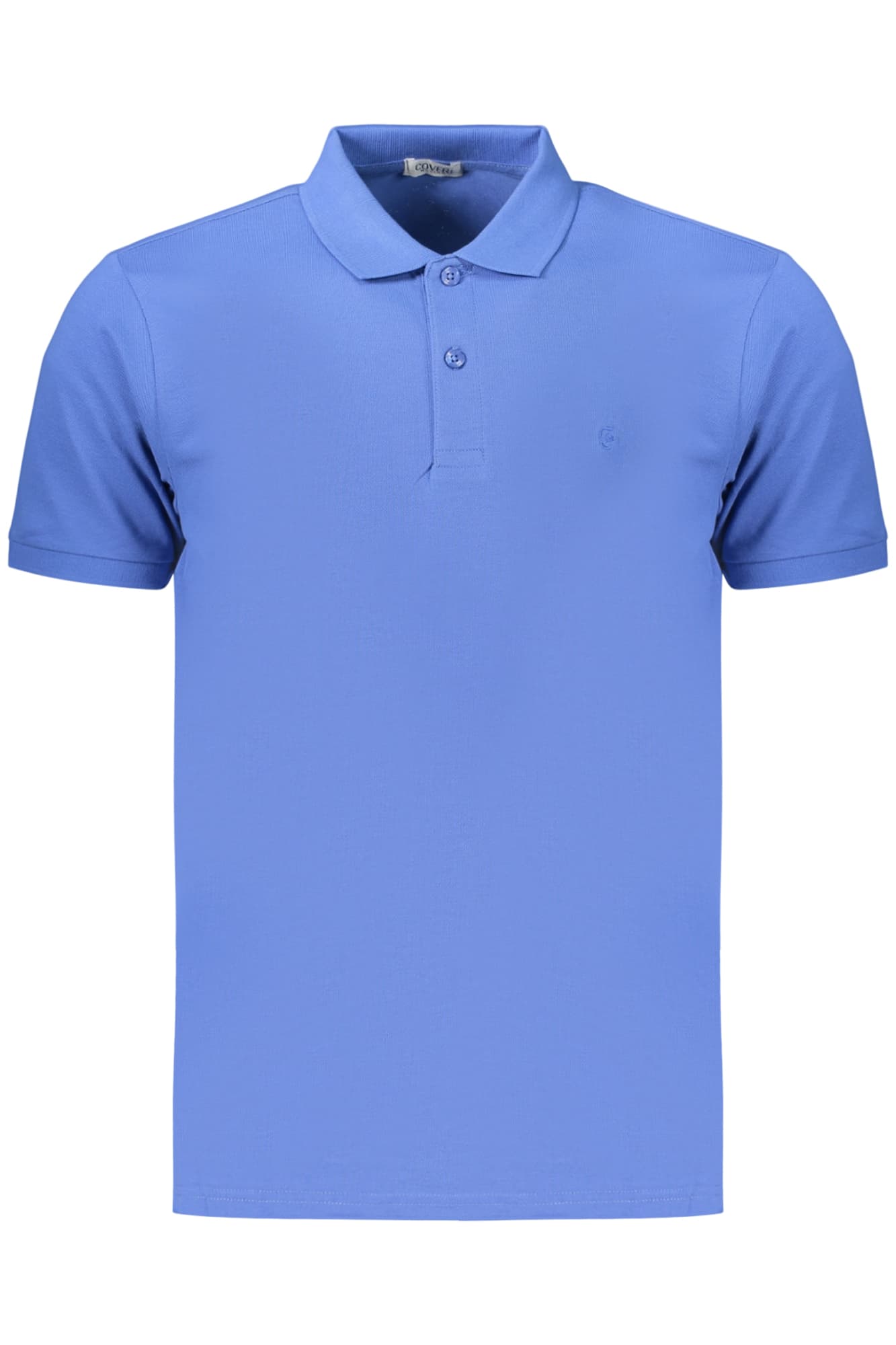 МЪЖКА ПОЛО БЛИЗА С КЪС РЪКАВ COVERI MOVING, СИНЯ - COVERI MOVING