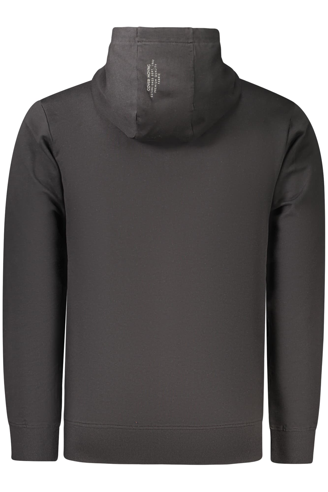 Мъжки черен суитшърт с цип COVERI MOVING - COVERI MOVING
