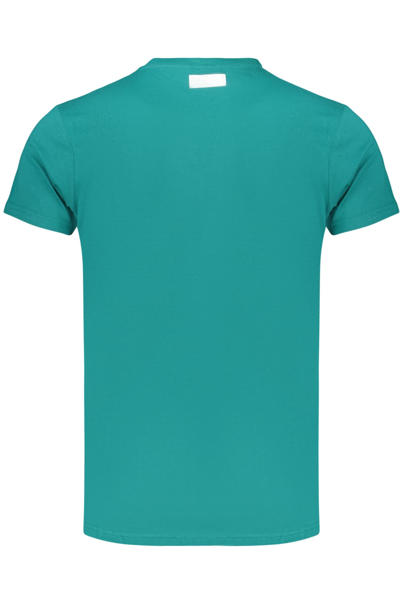 МЪЖКА ТЕНИСКА С КЪС РЪКАВ BIKKEMBERGS, ЗЕЛЕНА - BIKKEMBERGS