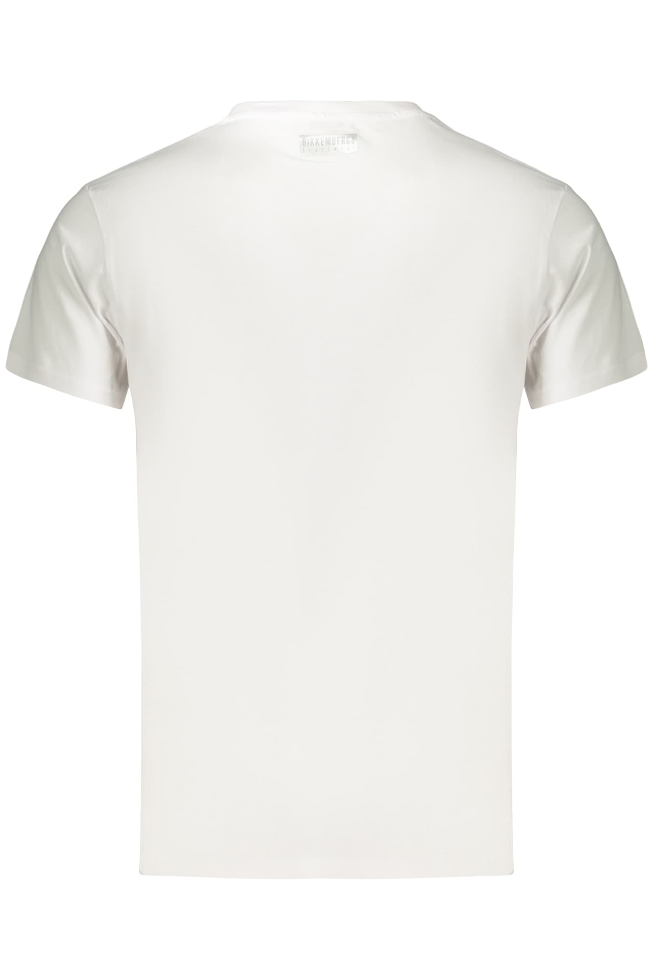 МЪЖКА ТЕНИСКА С КЪС РЪКАВ BIKKEMBERGS, БЯЛА - BIKKEMBERGS