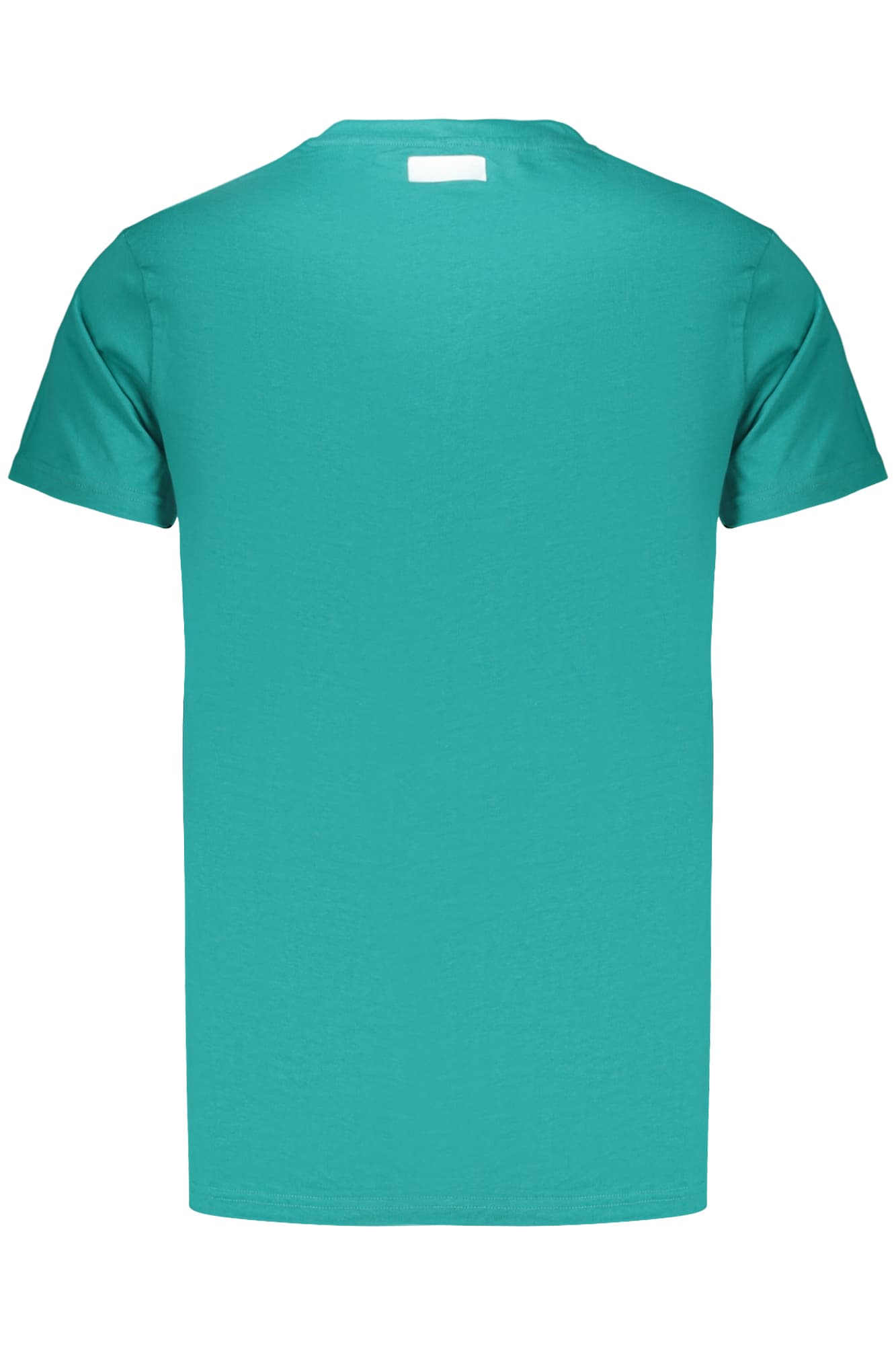 МЪЖКА ТЕНИСКА С КЪС РЪКАВ BIKKEMBERGS, ЗЕЛЕНА - BIKKEMBERGS