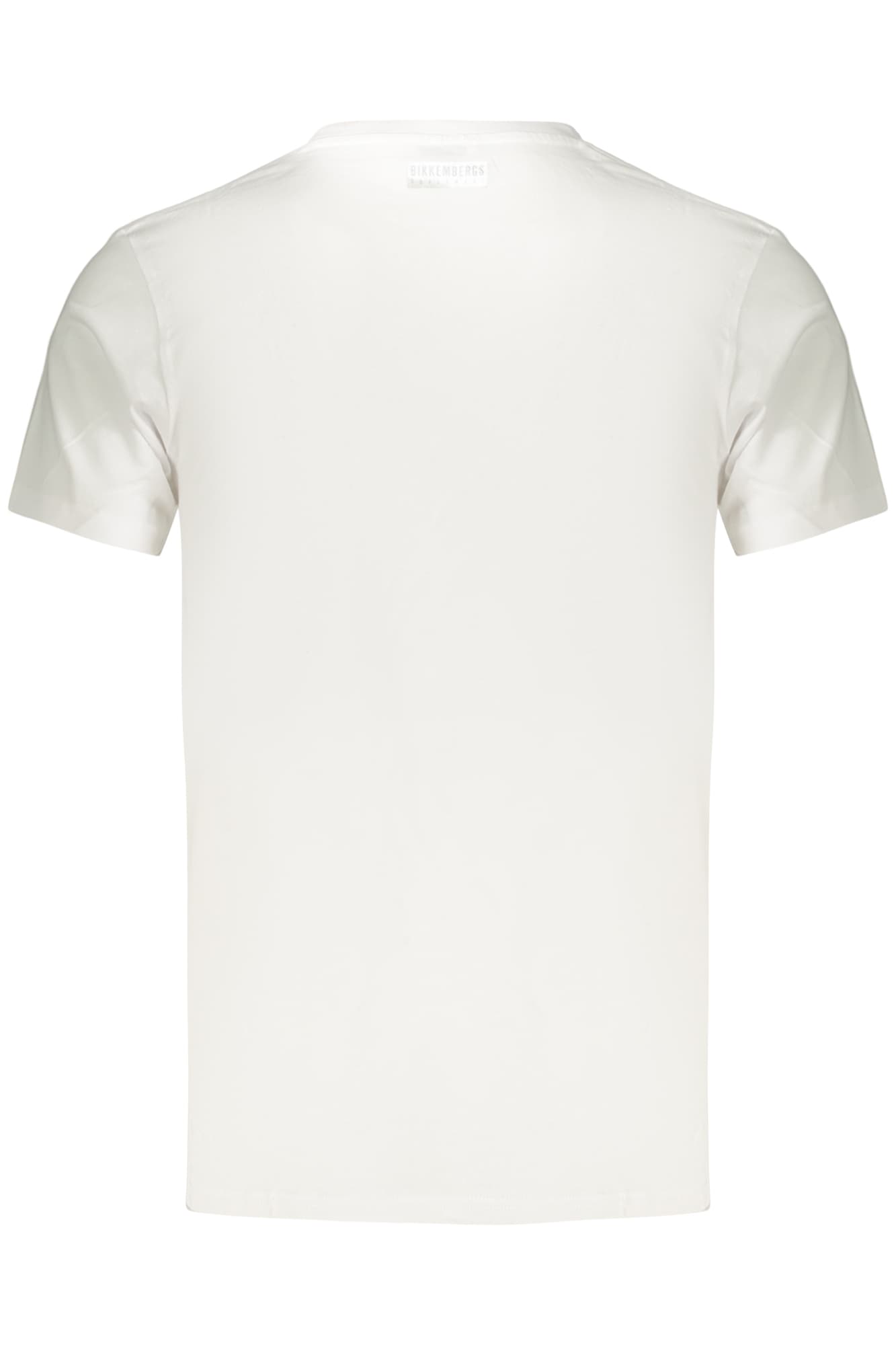 МЪЖКА ТЕНИСКА С КЪС РЪКАВ BIKKEMBERGS, БЯЛА - BIKKEMBERGS