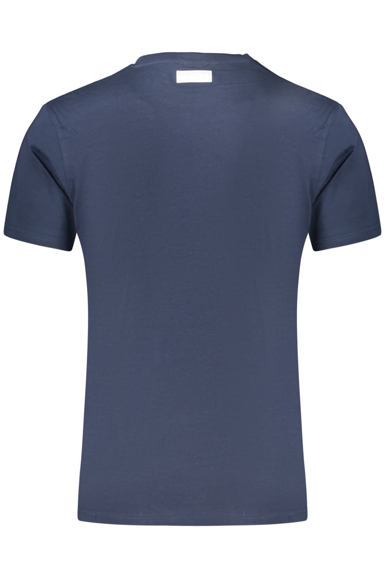 МЪЖКА ТЕНИСКА С КЪС РЪКАВ BIKKEMBERGS, СИНЯ - BIKKEMBERGS