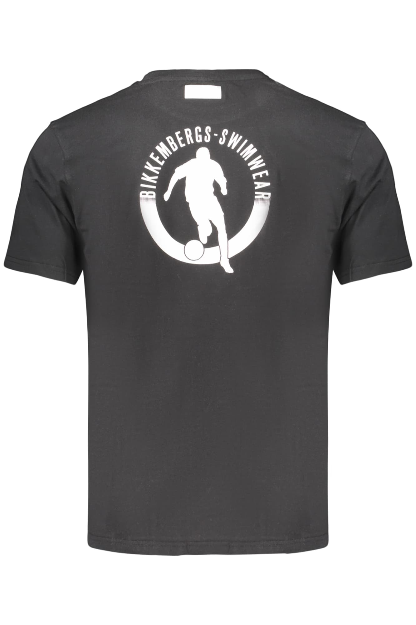 МЪЖКА ТЕНИСКА С КЪС РЪКАВ BIKKEMBERGS, ЧЕРНА - BIKKEMBERGS