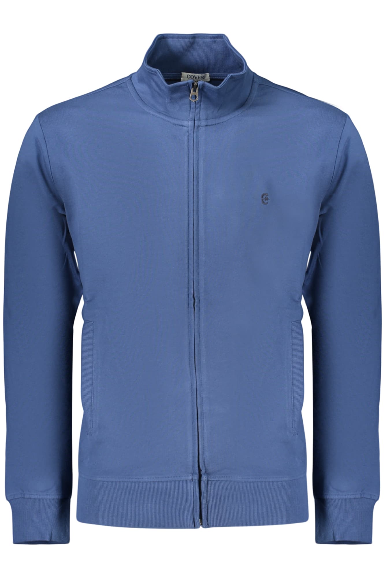 Мъжки суитшърт с цип COVERI MOVING, син - COVERI MOVING