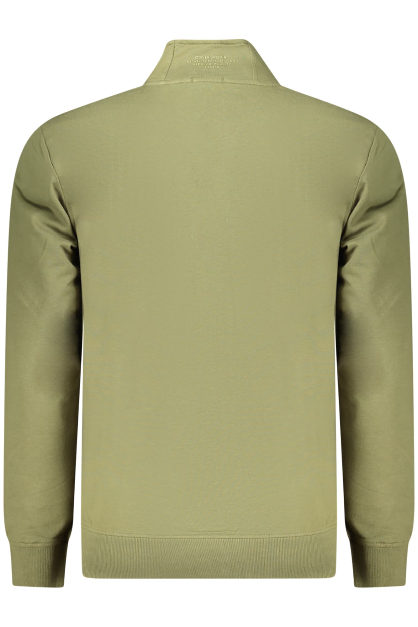 Мъжки суитшърт с цип COVERI MOVING, зелен - COVERI MOVING