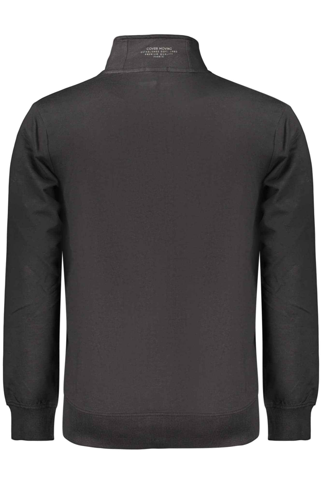 Мъжки черен суитшърт с цип COVERI MOVING - COVERI MOVING