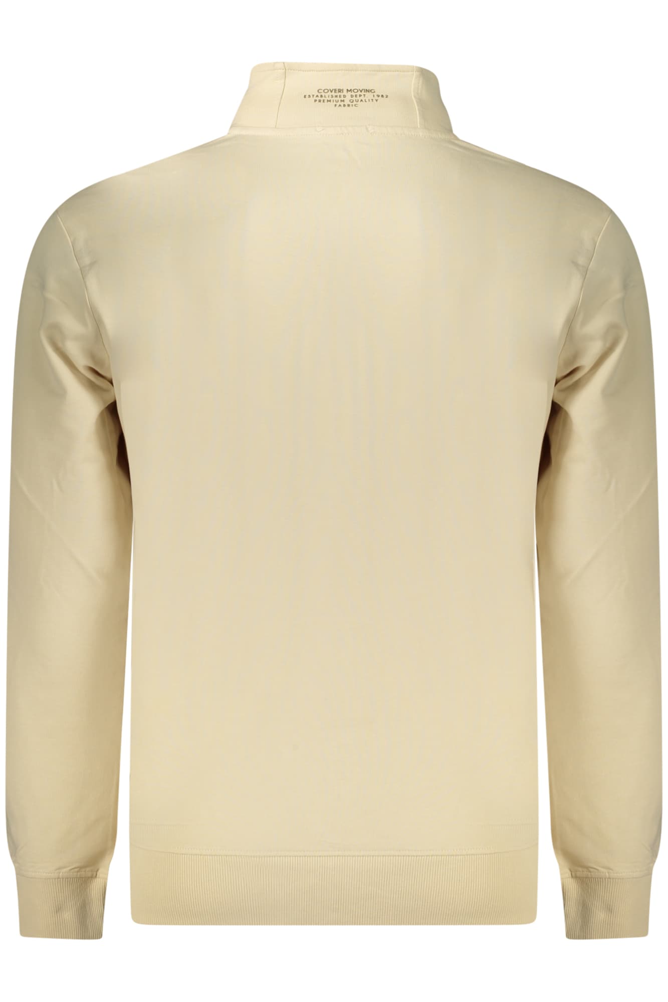Мъжки бежов суитшърт с цип COVERI MOVING - COVERI MOVING