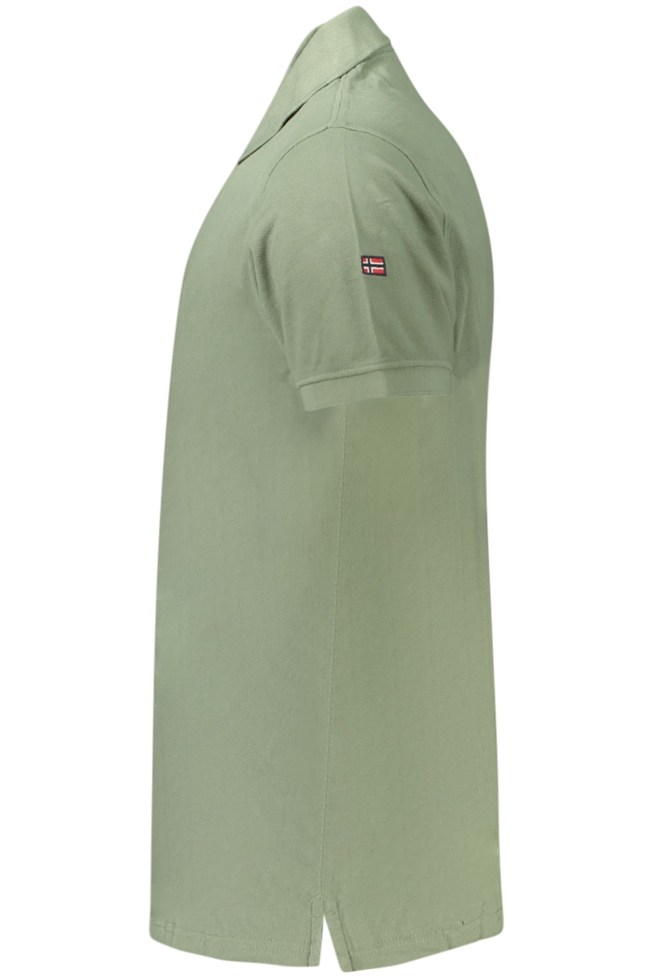 НОРВЕГИЯ 1963 МЪЖКА ПОЛО БЛИЗА С КЪС РЪКАВ, ЗЕЛЕНА - NORWAY 1963