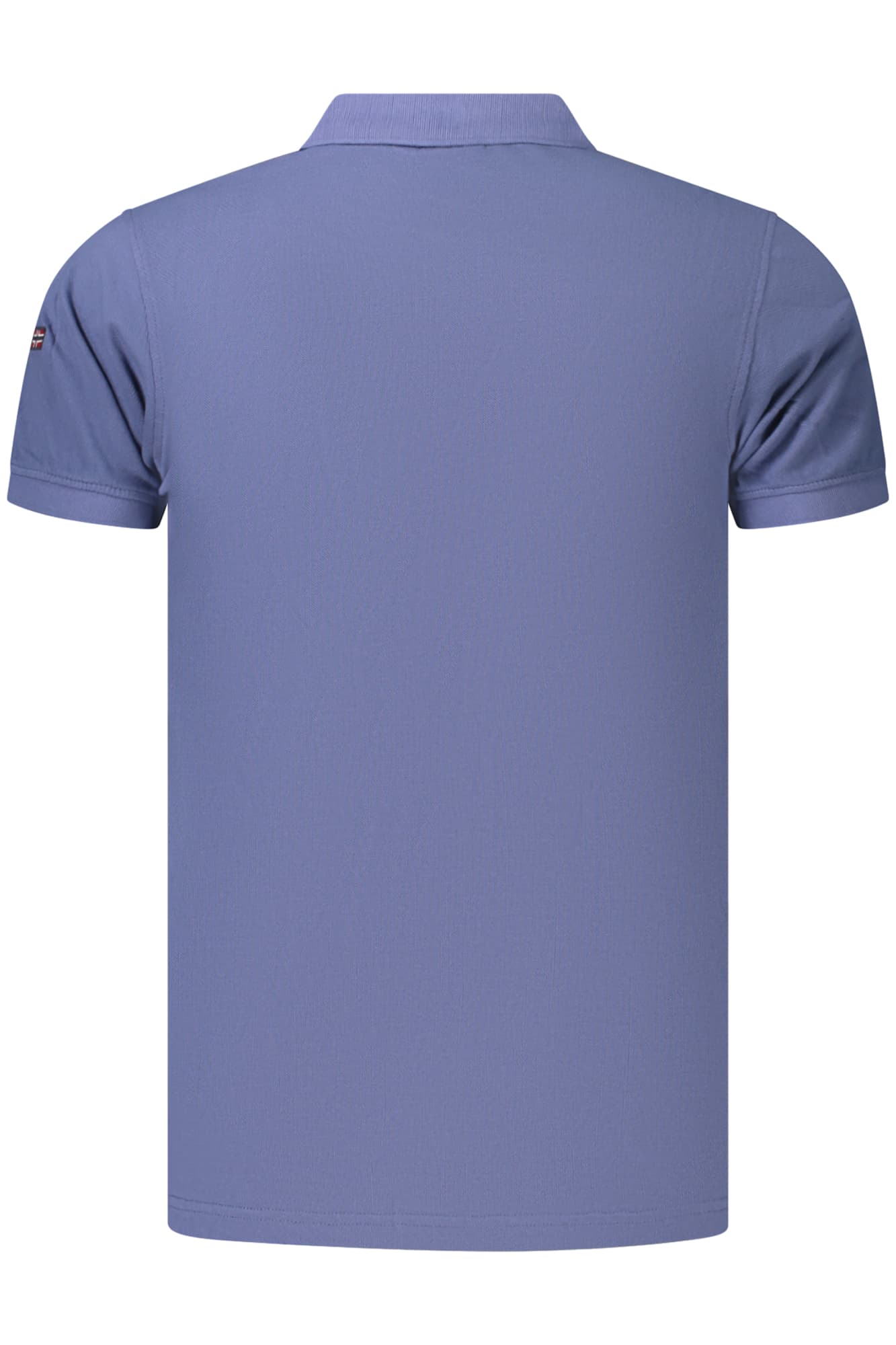 НОРВЕГИЯ 1963 МЪЖКА ПОЛО БЛИЗА С КЪС РЪКАВ, СИНЯ - NORWAY 1963