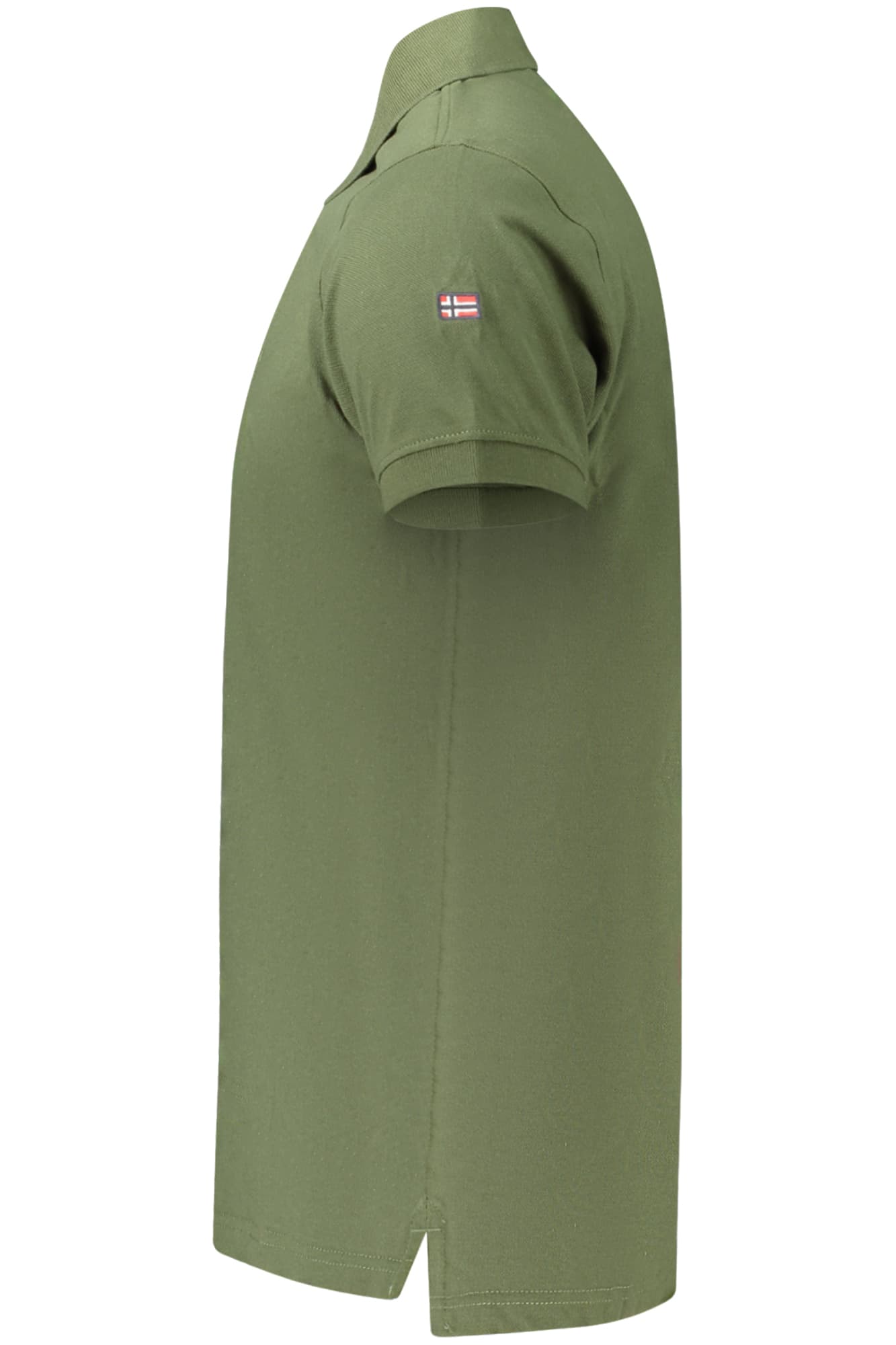 НОРВЕГИЯ 1963 МЪЖКА ПОЛО БЛИЗА С КЪС РЪКАВ, ЗЕЛЕНА - NORWAY 1963