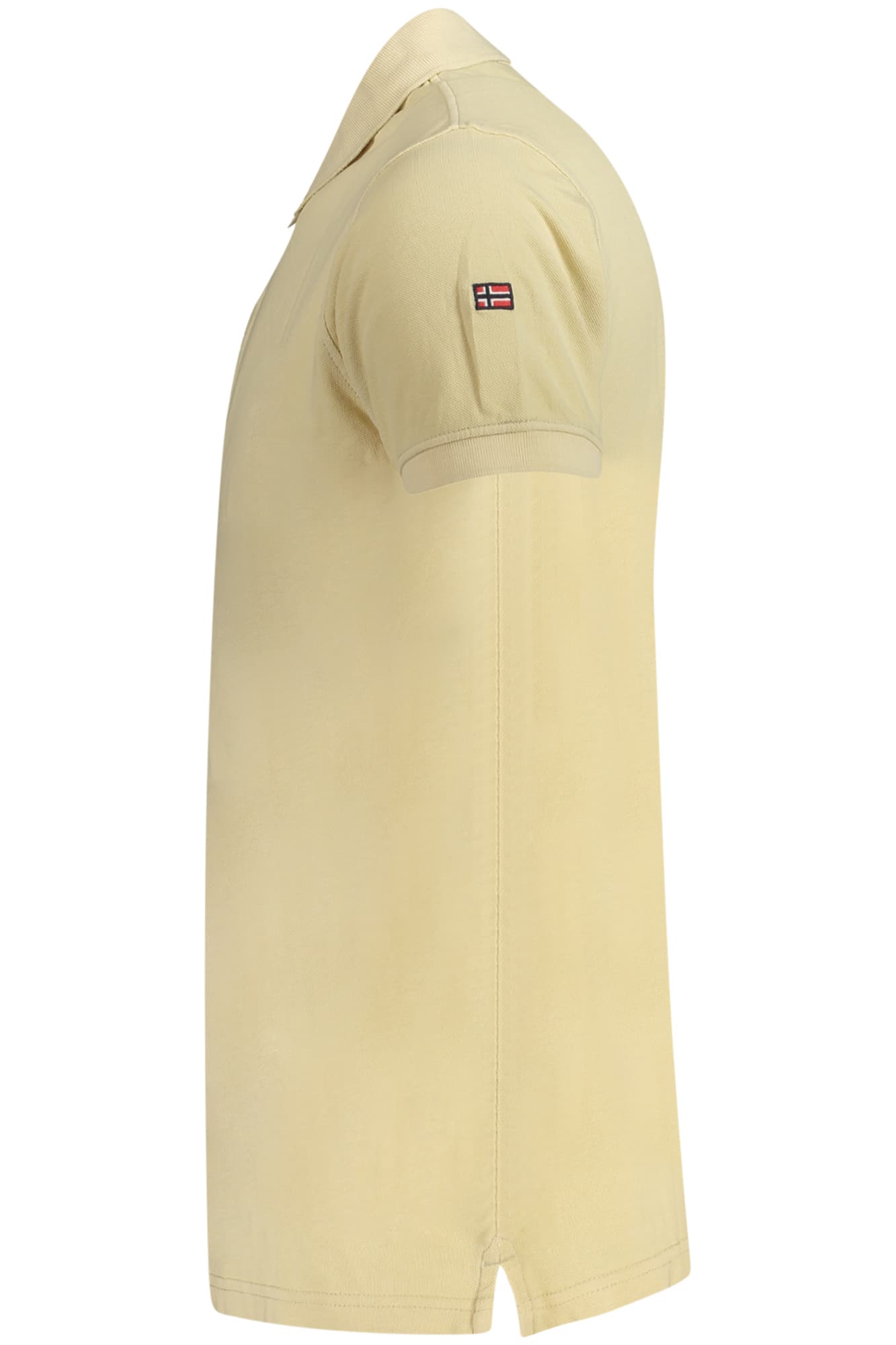 НОРВЕГИЯ 1963 МЪЖКА ПОЛО БЛИЗА С КЪС РЪКАВ, БЕЖОВА - NORWAY 1963