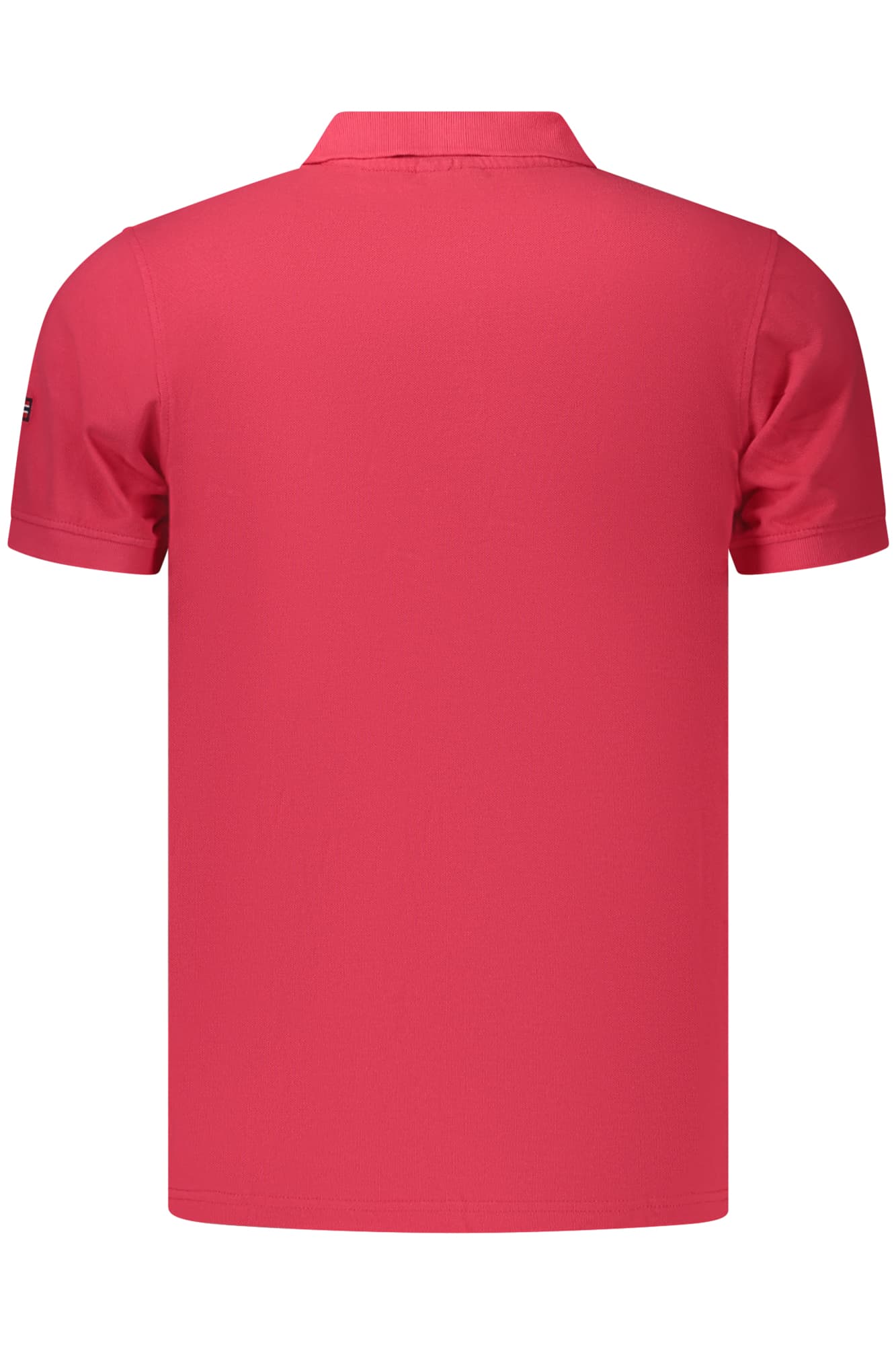 НОРВЕГИЯ 1963 МЪЖКА ПОЛО БЛИЗА С КЪС РЪКАВ, ЧЕРВЕНА - NORWAY 1963