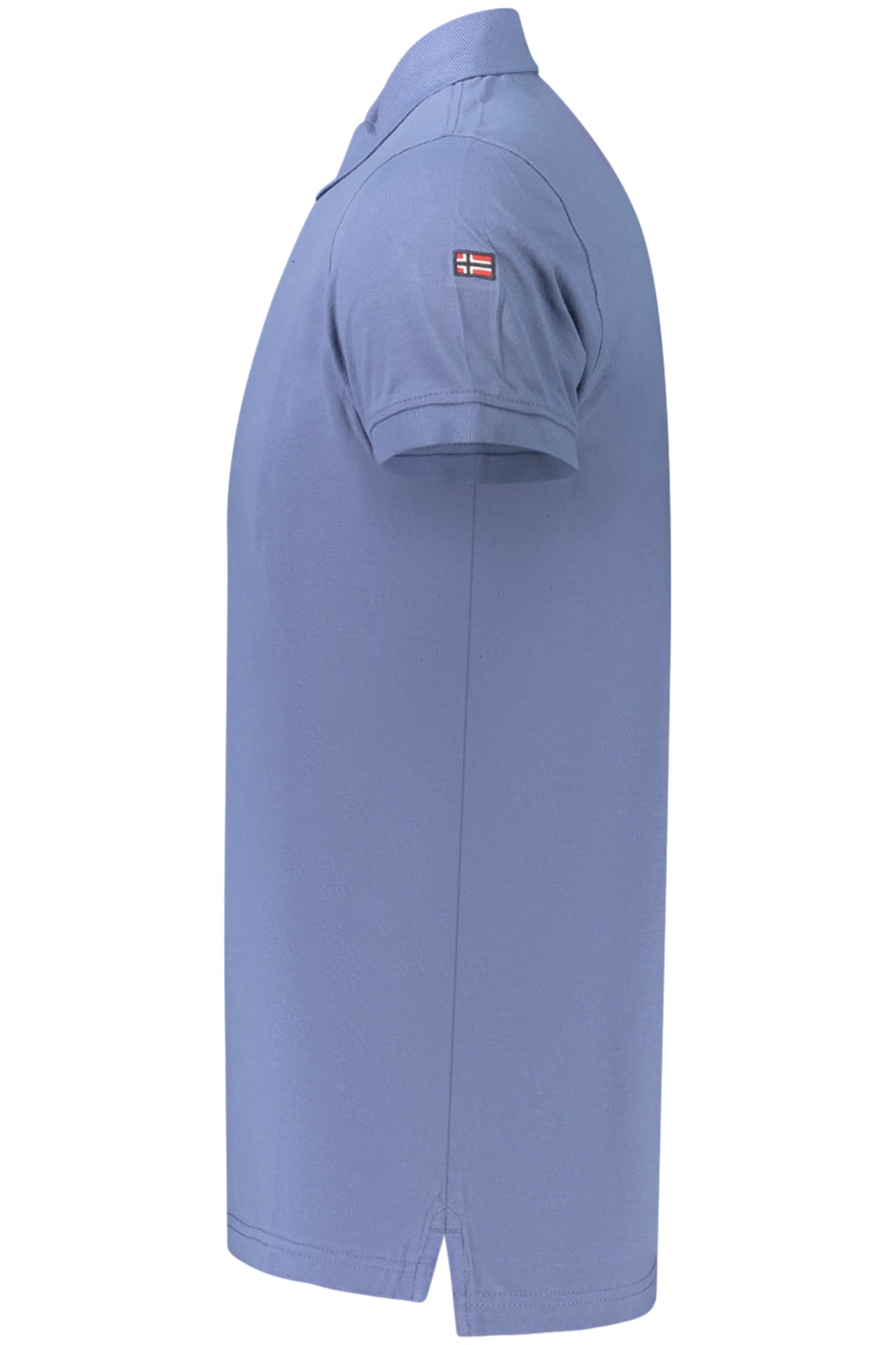 НОРВЕГИЯ 1963 МЪЖКА ПОЛО БЛИЗА С КЪС РЪКАВ, СИНЯ - NORWAY 1963